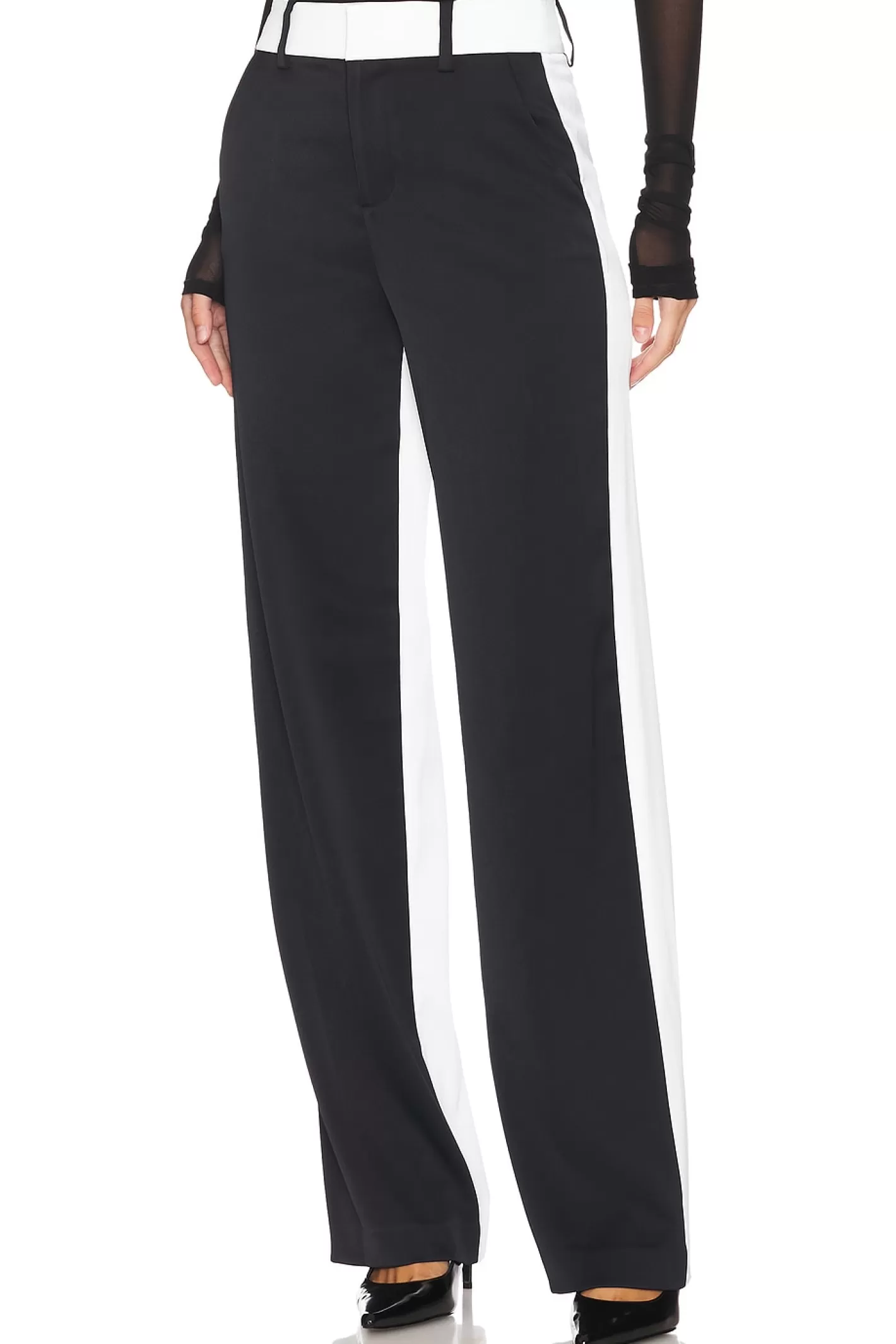 Alexander Straight Trouser>Alice + Olivia Sale