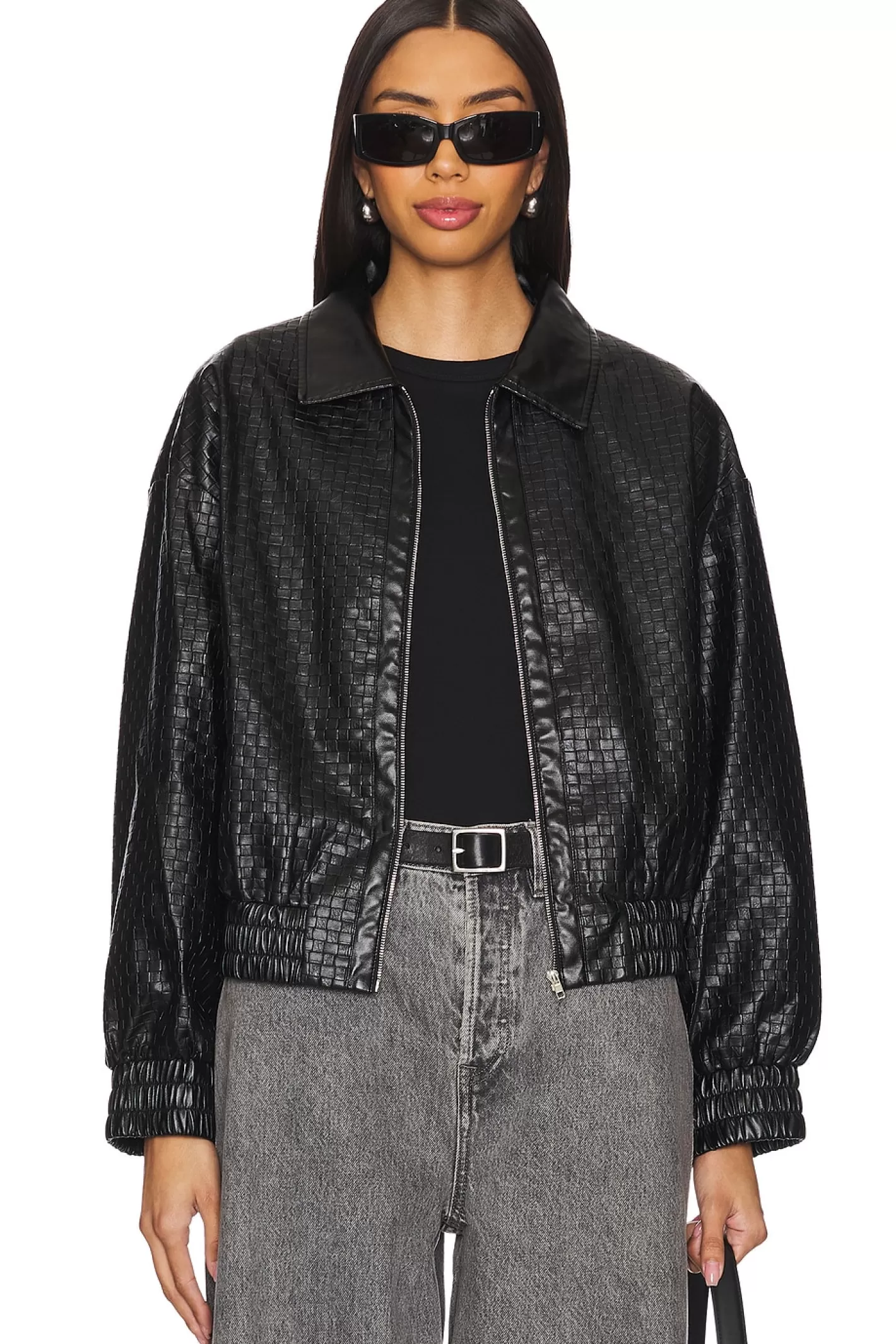 Alia Faux Leather Jacket>superdown Discount