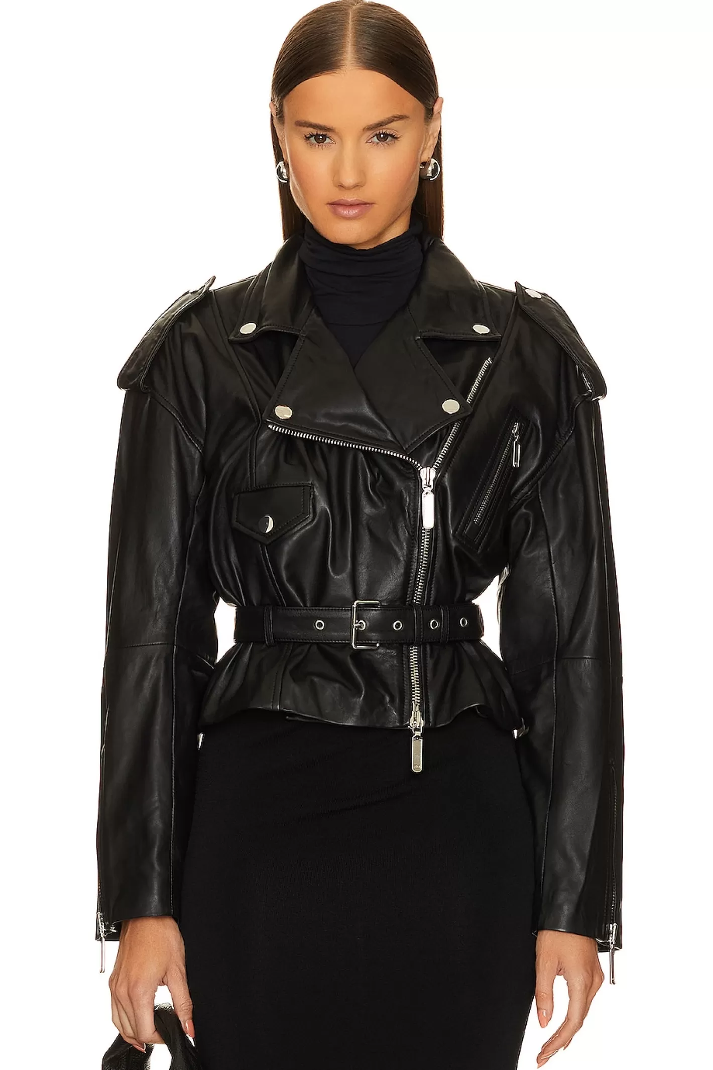 Ambrosia Leather Moto Jacket>Camila Coelho Discount