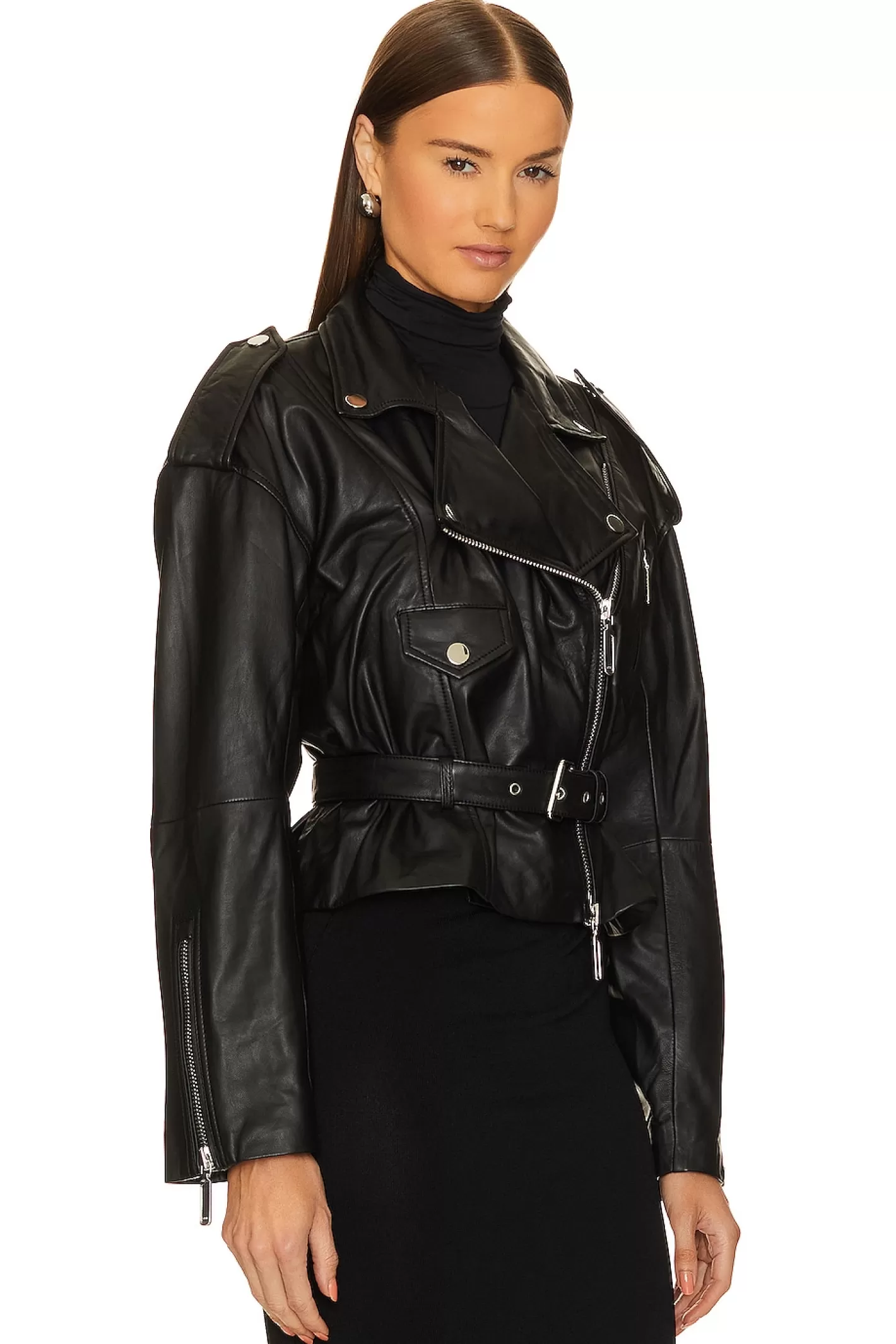 Ambrosia Leather Moto Jacket>Camila Coelho Discount