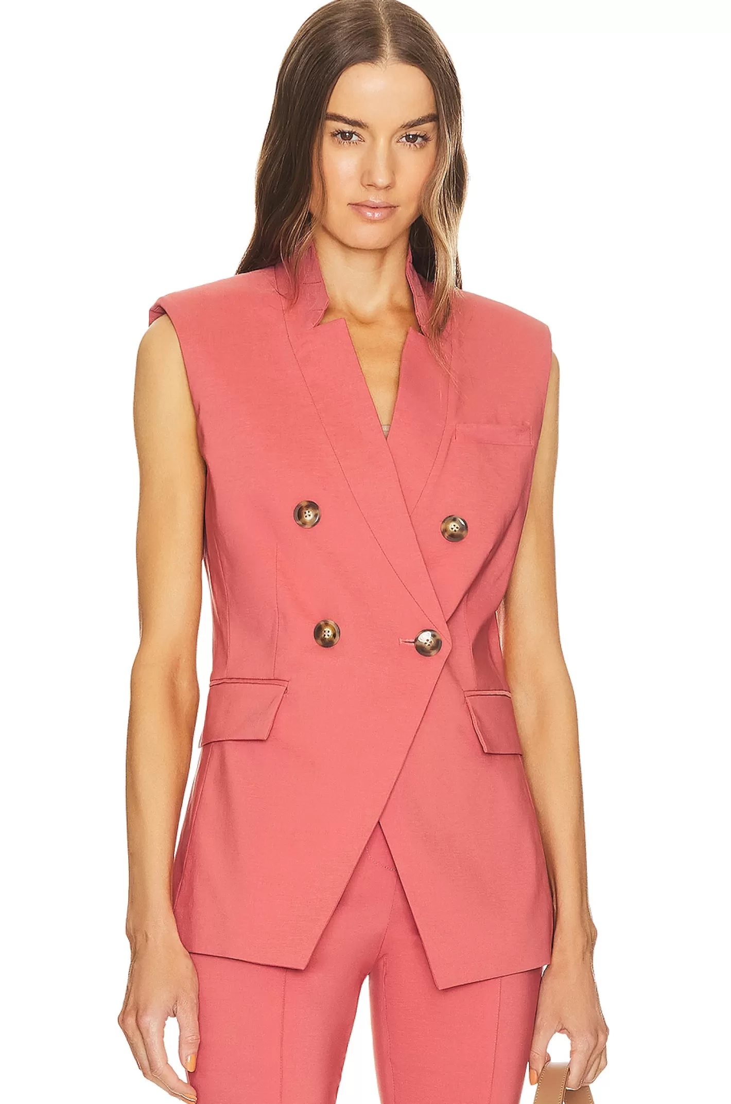 Amika Vest>Veronica Beard Hot