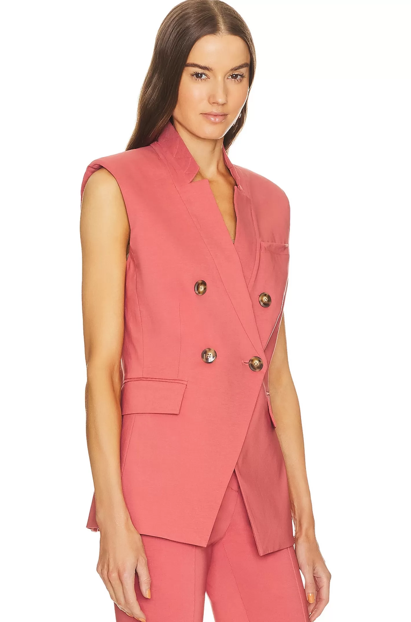 Amika Vest>Veronica Beard Hot