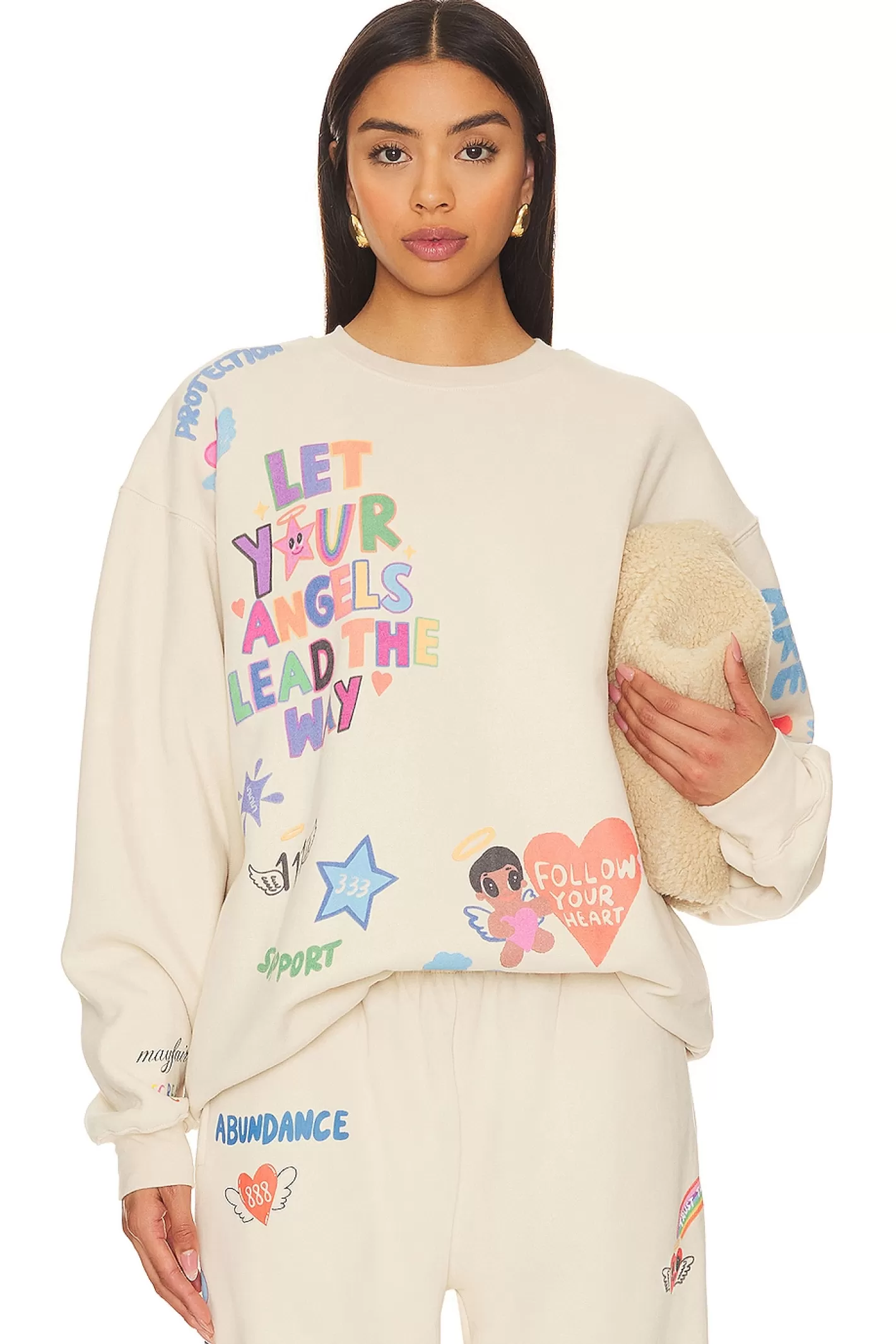 Angels All Around You Crewneck>The Mayfair Group Cheap