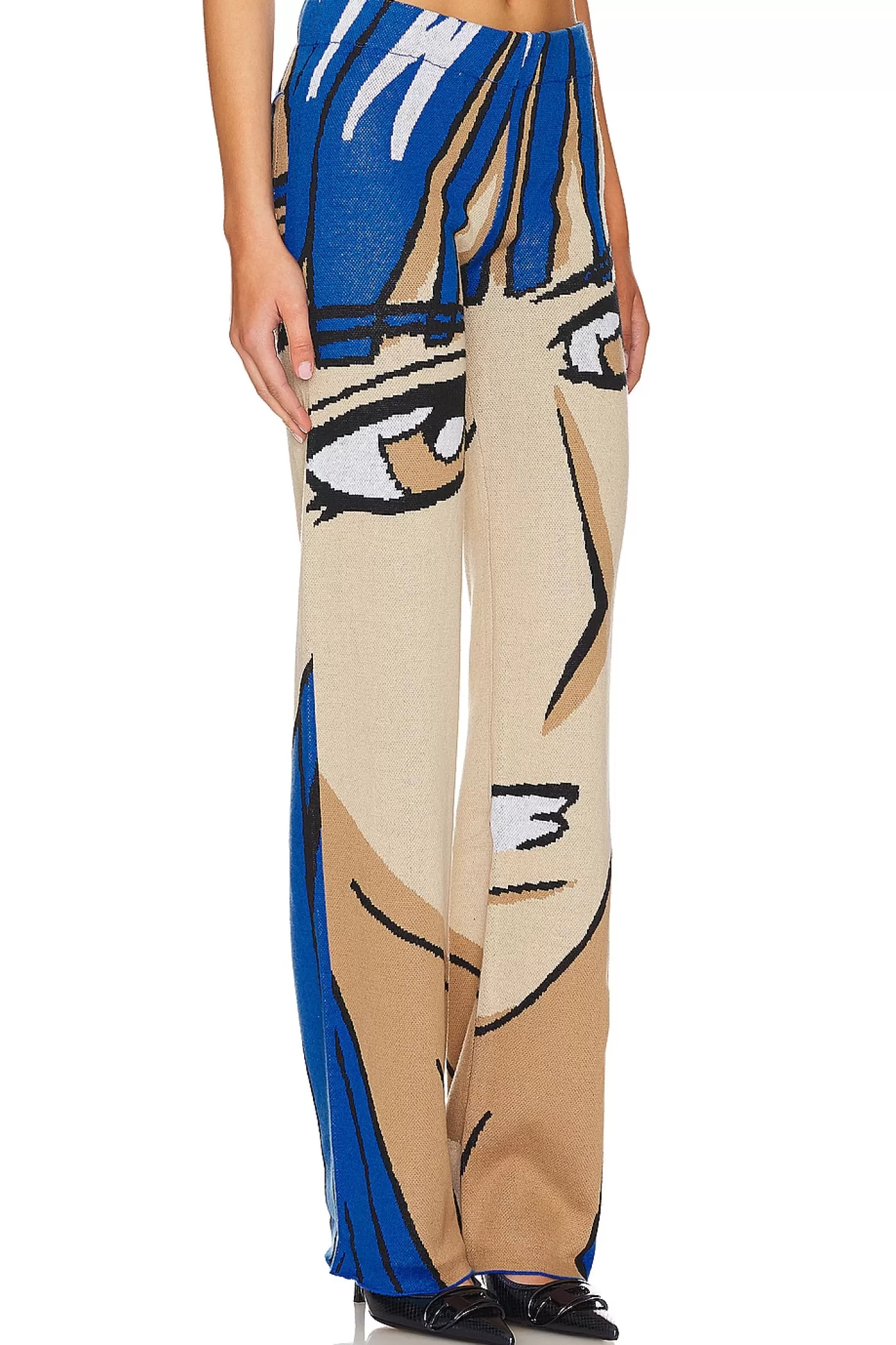 Anime Trousers>1XBLUE Fashion