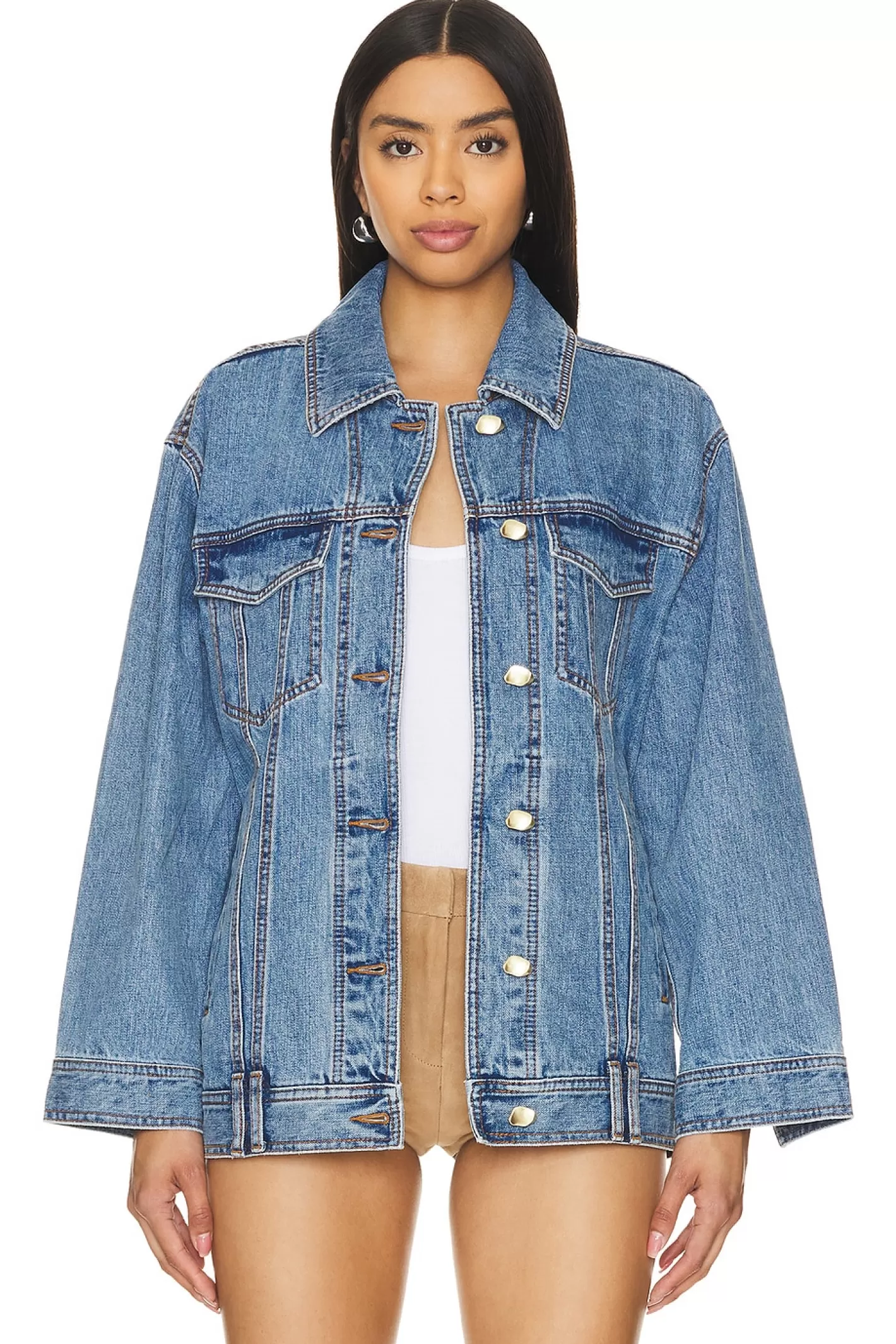 Aradia Oversized Denim Jacket>Aje Flash Sale