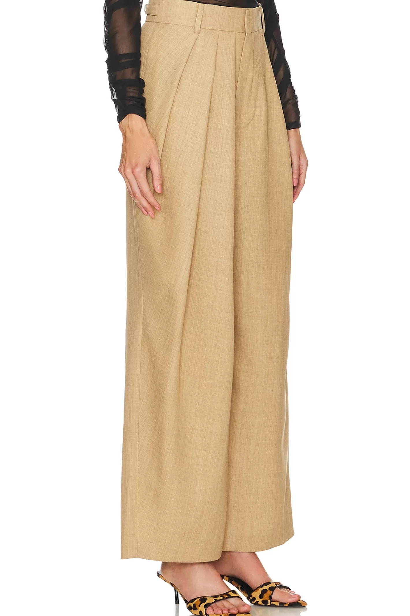 Asymmetric Pleated Pants>LEJE Best Sale