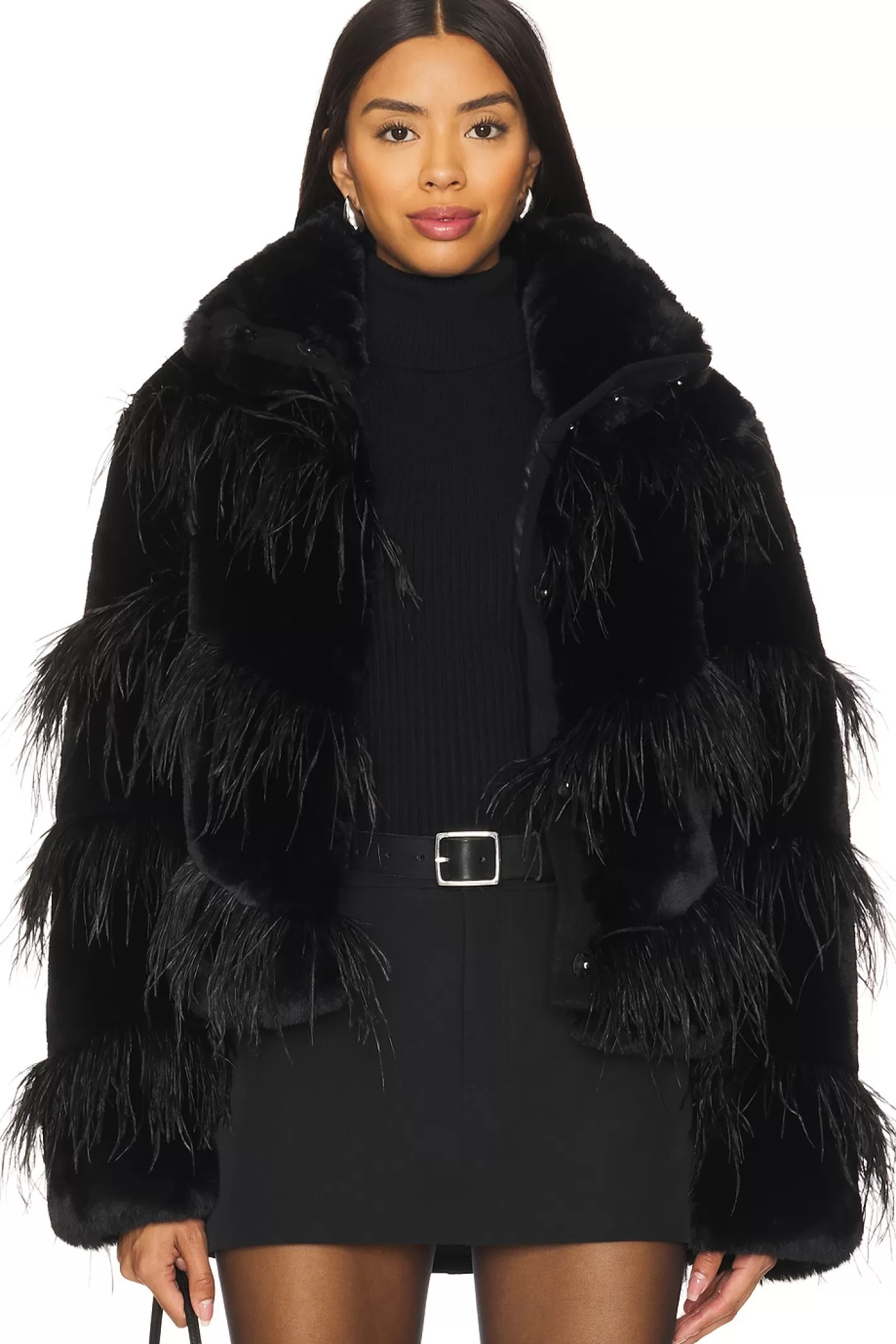 Avah Faux Fur Jacket>MILLY Best Sale