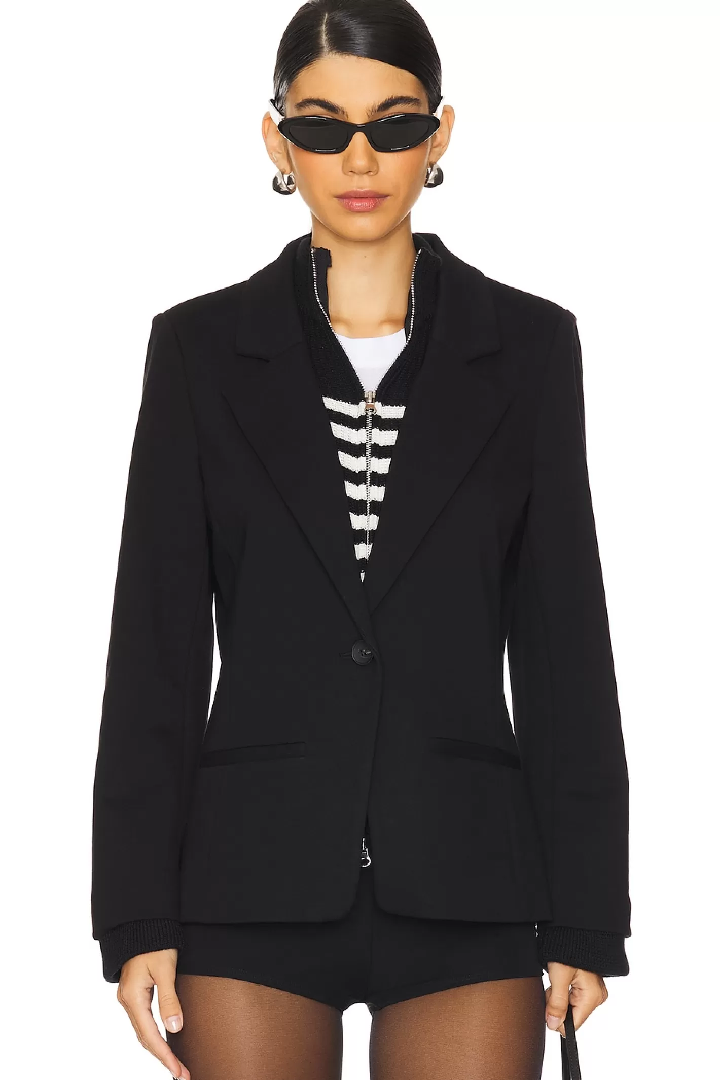 Avalon Turtleneck Dickie Blazer>Central Park West New