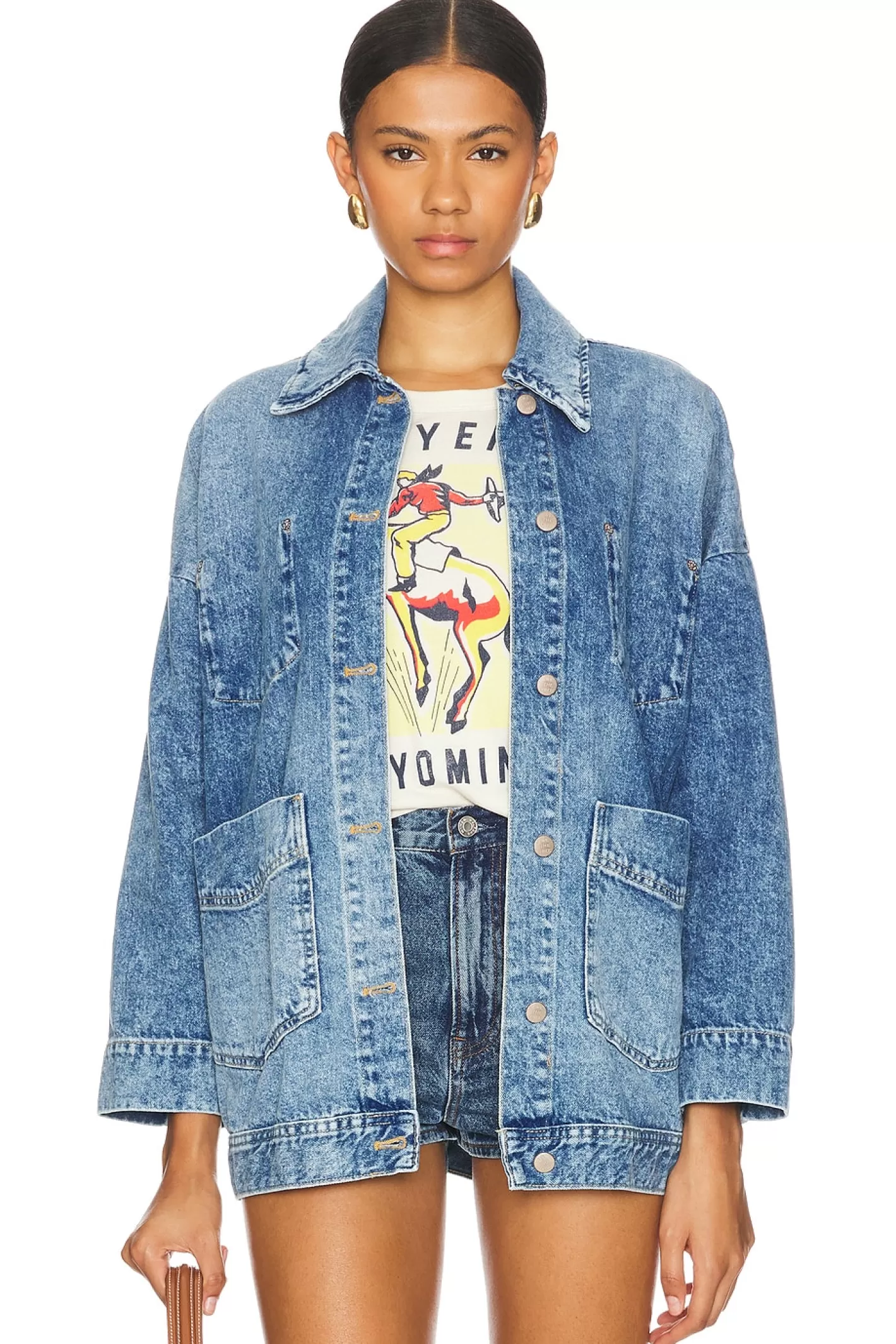 Avery Denim Jacket>Free People Flash Sale