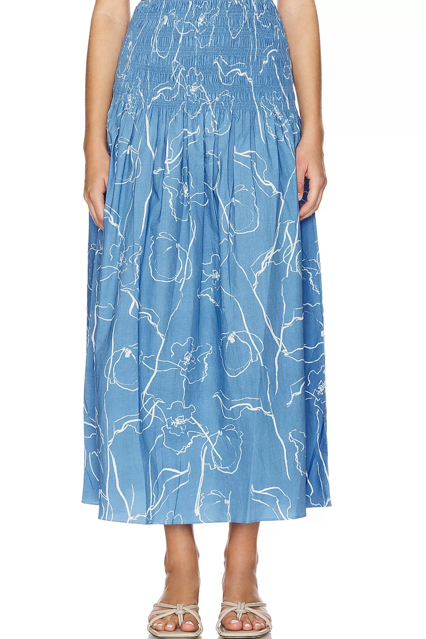 Baia Midi Skirt>FAITHFULL THE BRAND Discount