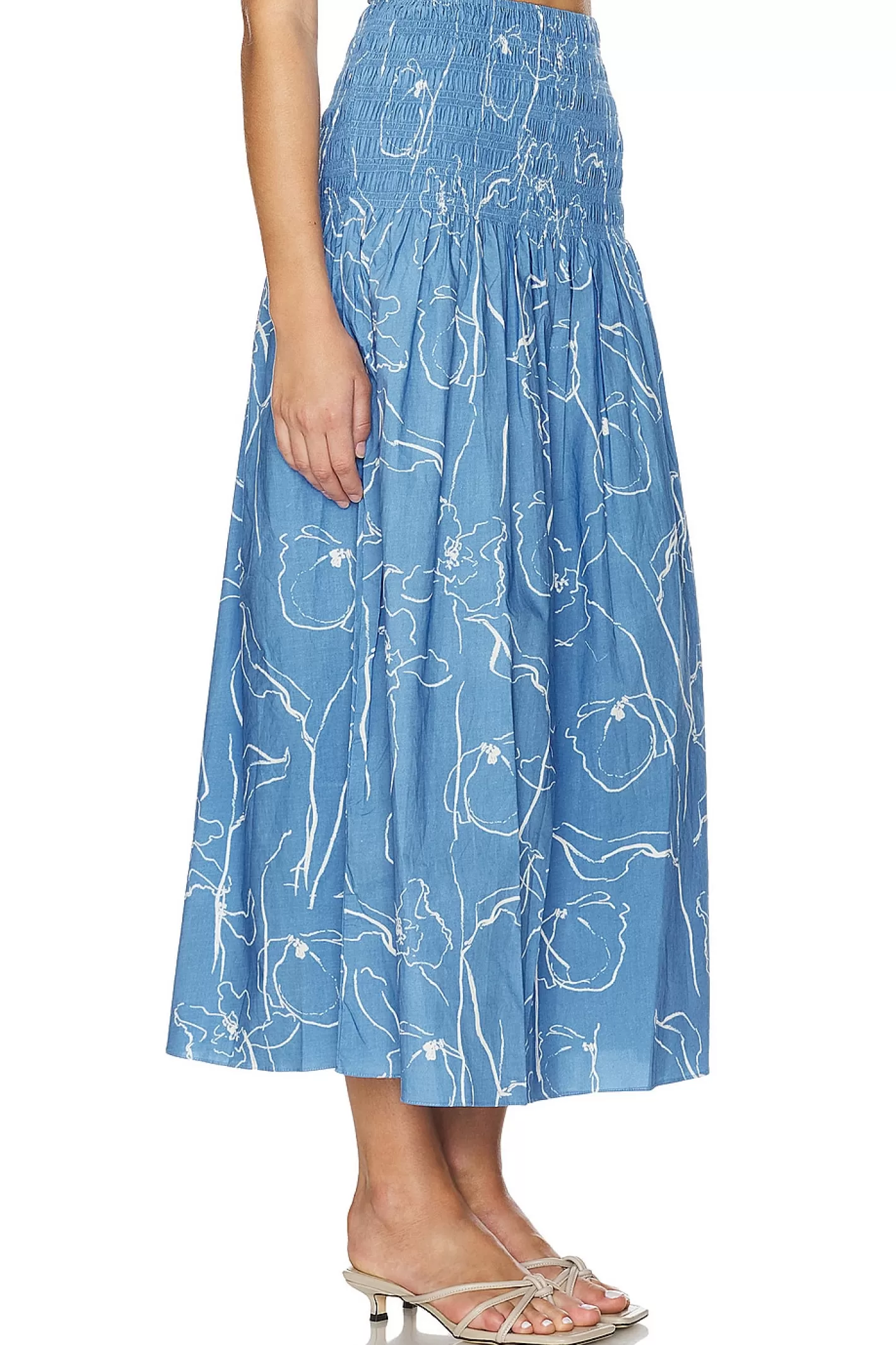 Baia Midi Skirt>FAITHFULL THE BRAND Discount