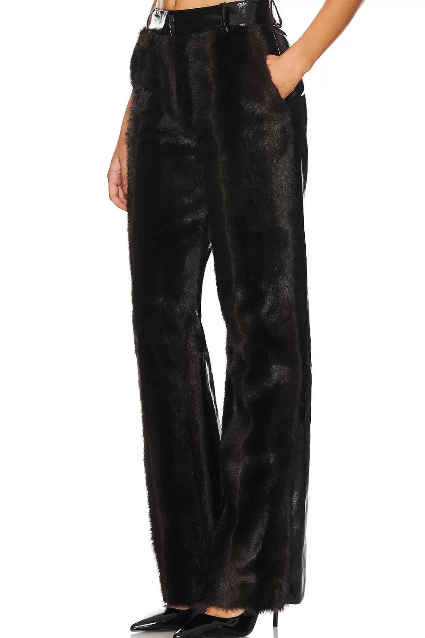 Barberini Faux Fur Pant>AKNVAS Cheap