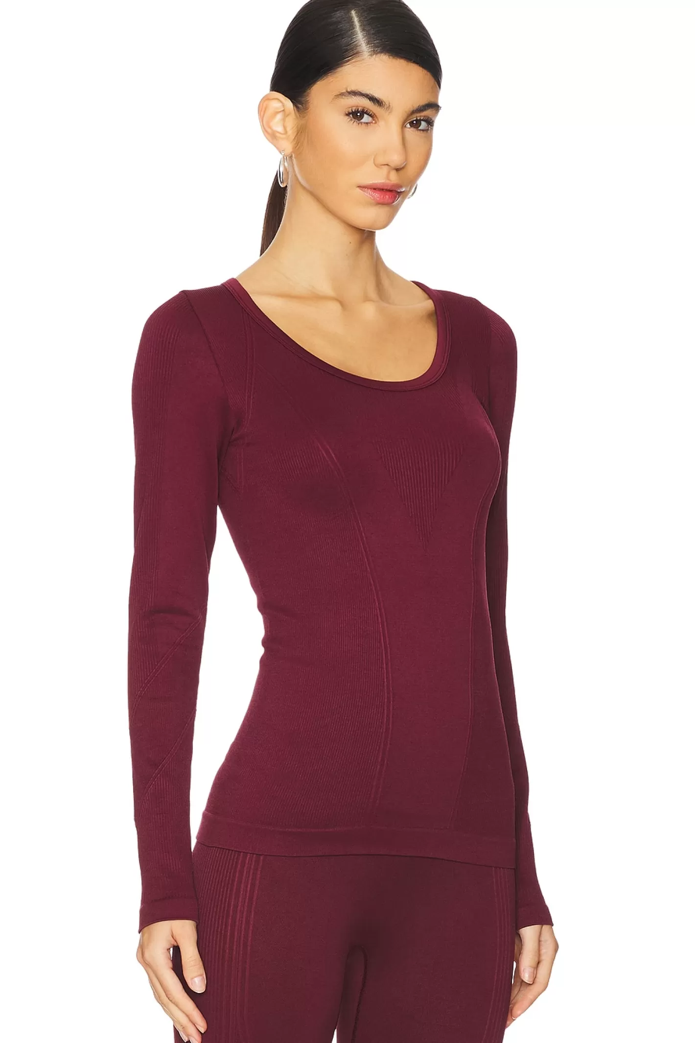 Barre Seamless Long Sleeve Tee>ALALA New