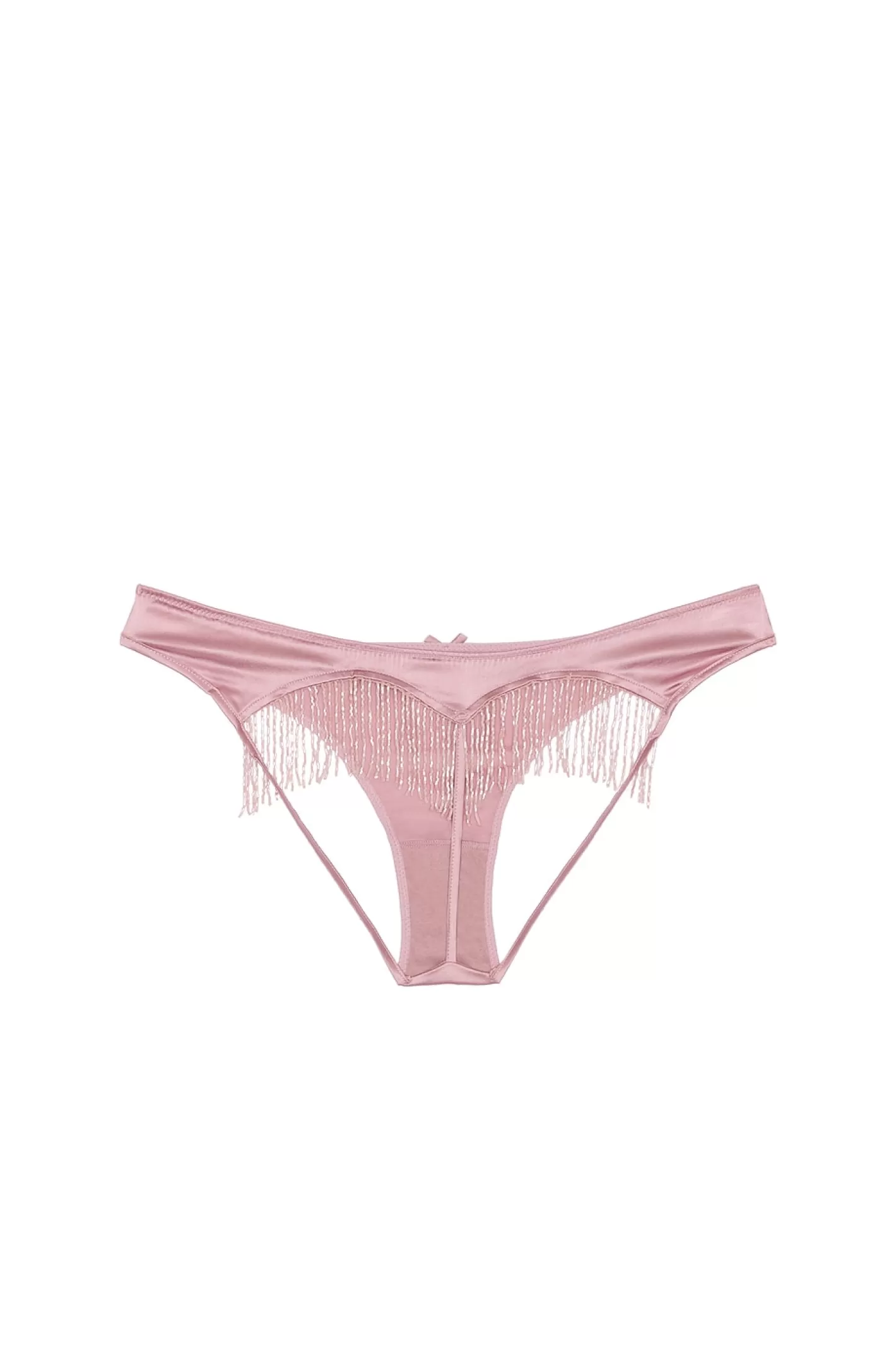 Beaded Fringe Ouvert Heart Shaped Panty>fleur du mal Cheap