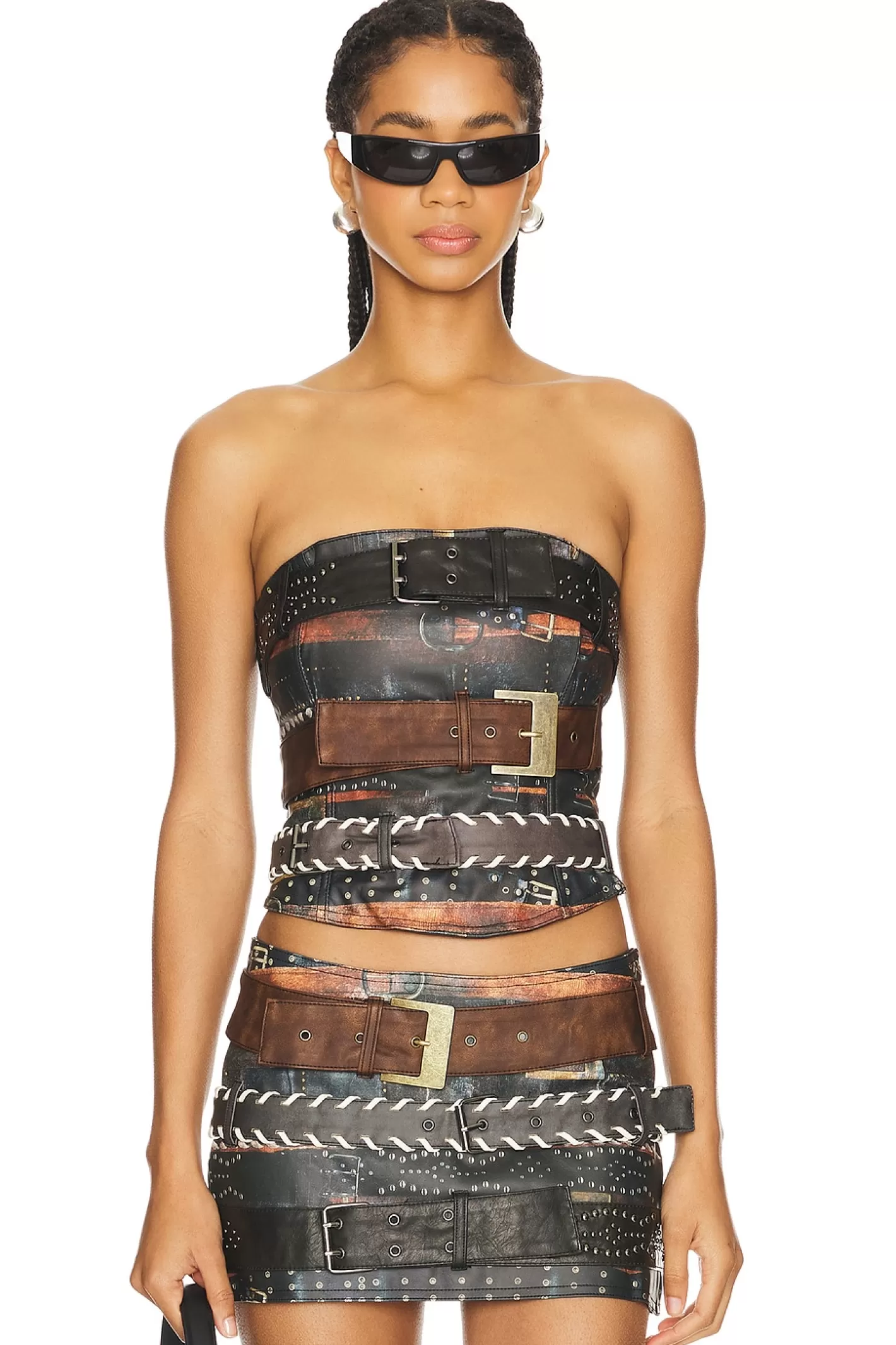 Belt Bandeau Top>Jaded London Cheap