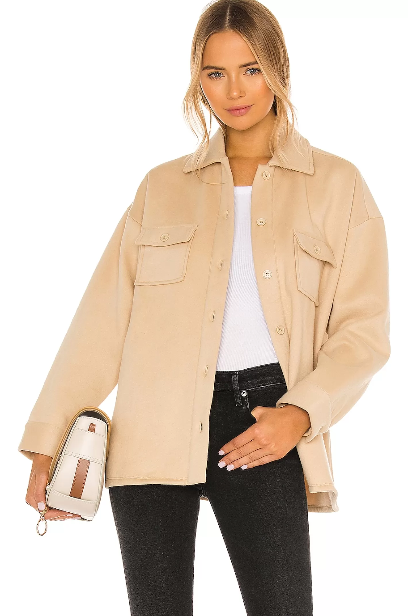 Belted Utility Fleece Jacket>Lovers and Friends Discount