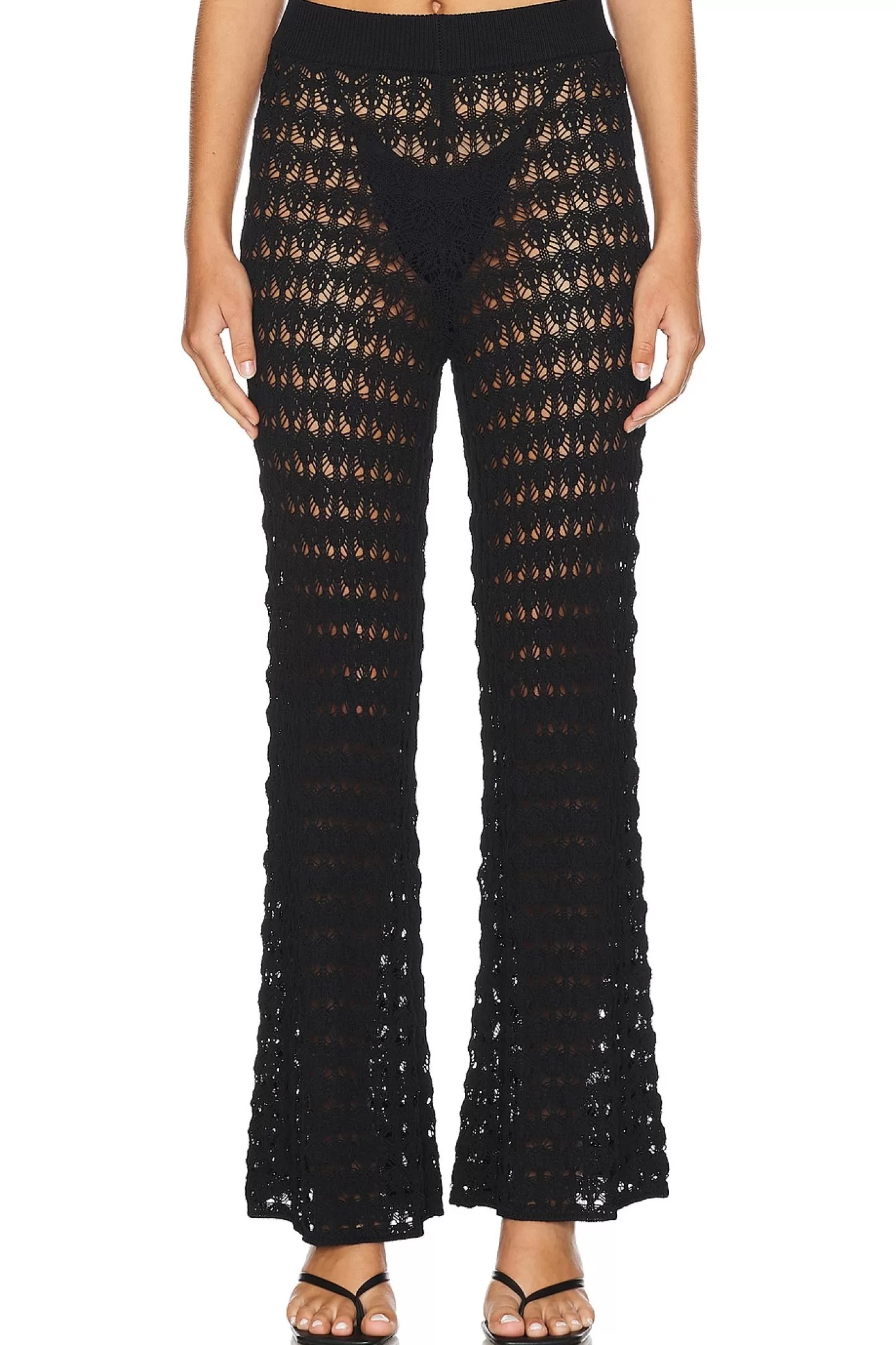 Bianca Crochet Pant>LNA Cheap