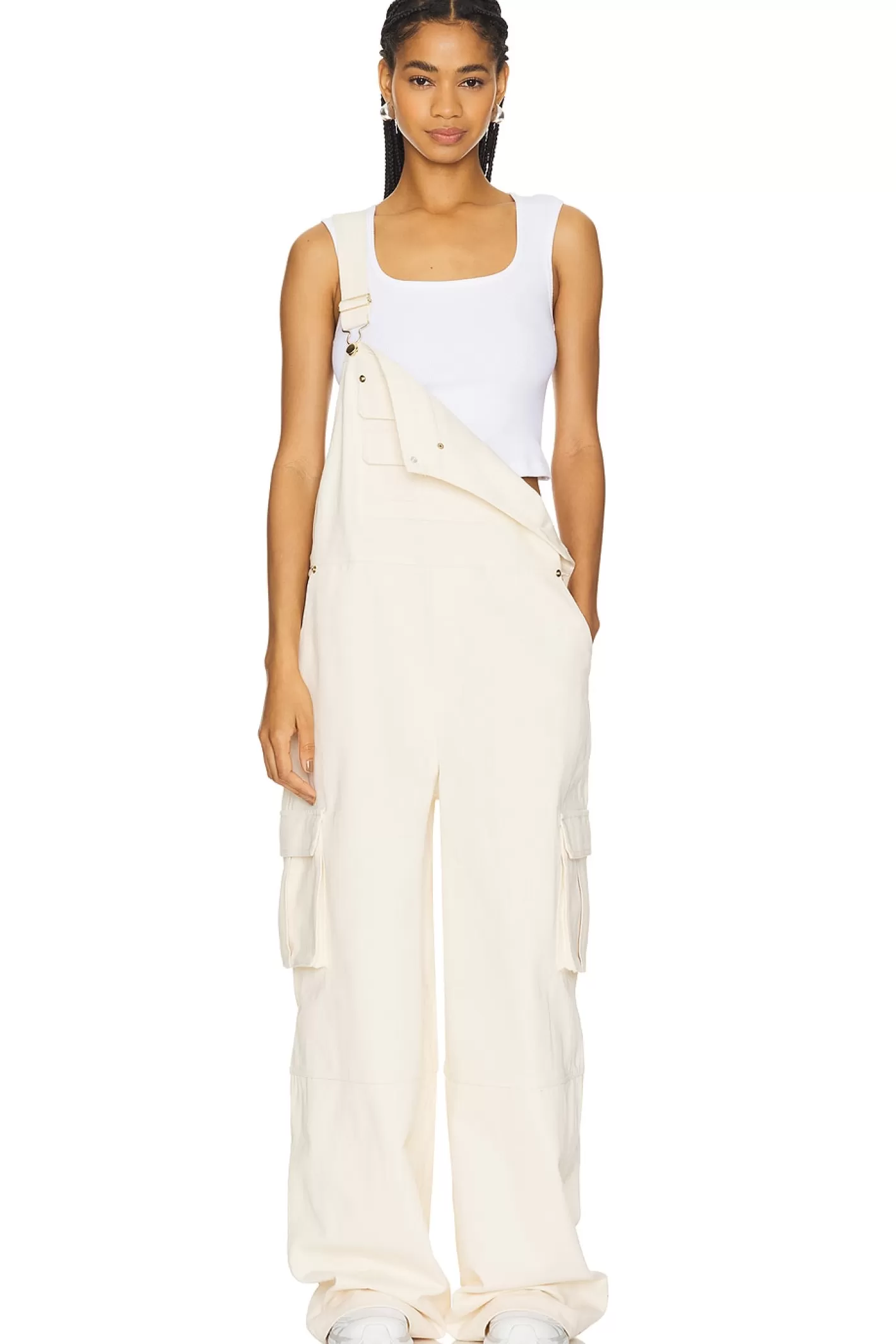 Birdie Overalls Jumpsuit>Lovers and Friends Clearance