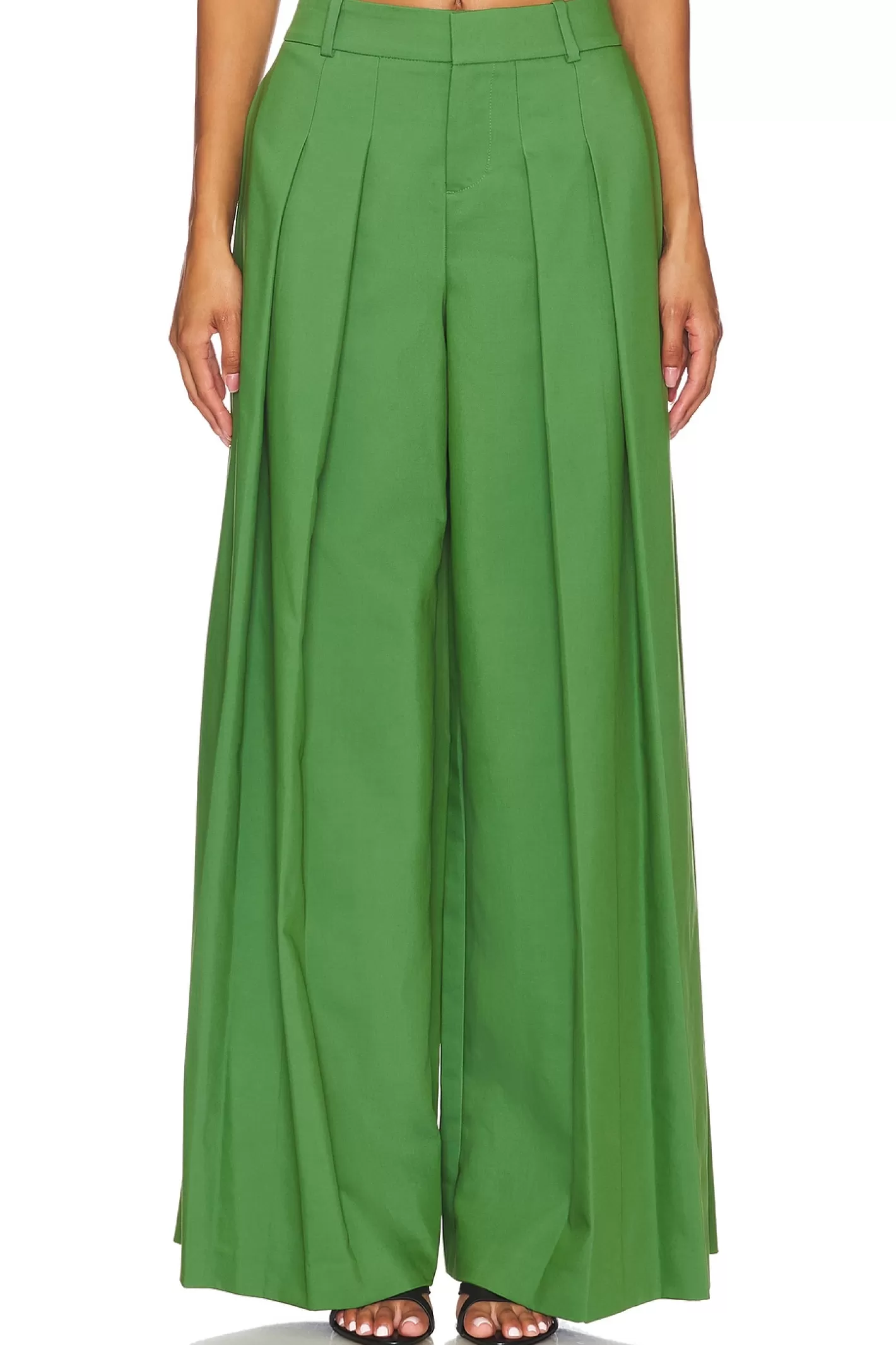 Blaire Ultra Low Rise Pleated Pant>Alice + Olivia Cheap