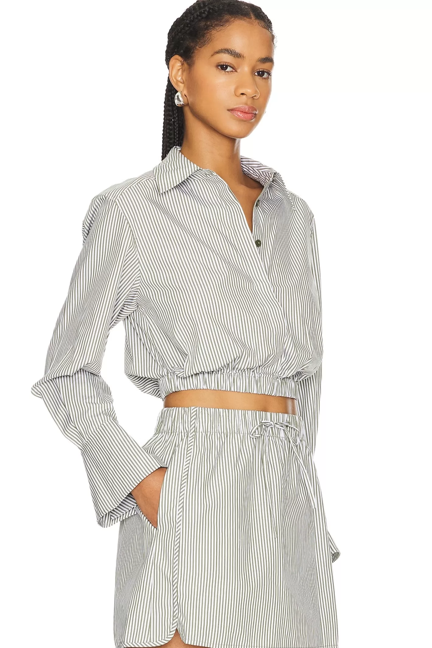 Blythe Button Down Top>SIMKHAI Shop