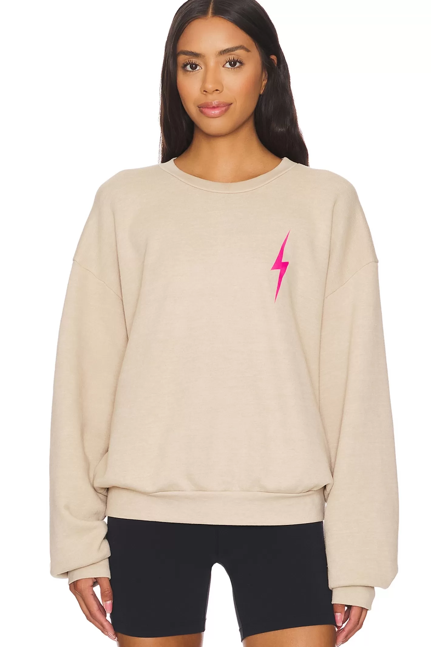 Bolt 2 Relaxed Crewneck Sweatshirt>Aviator Nation Discount