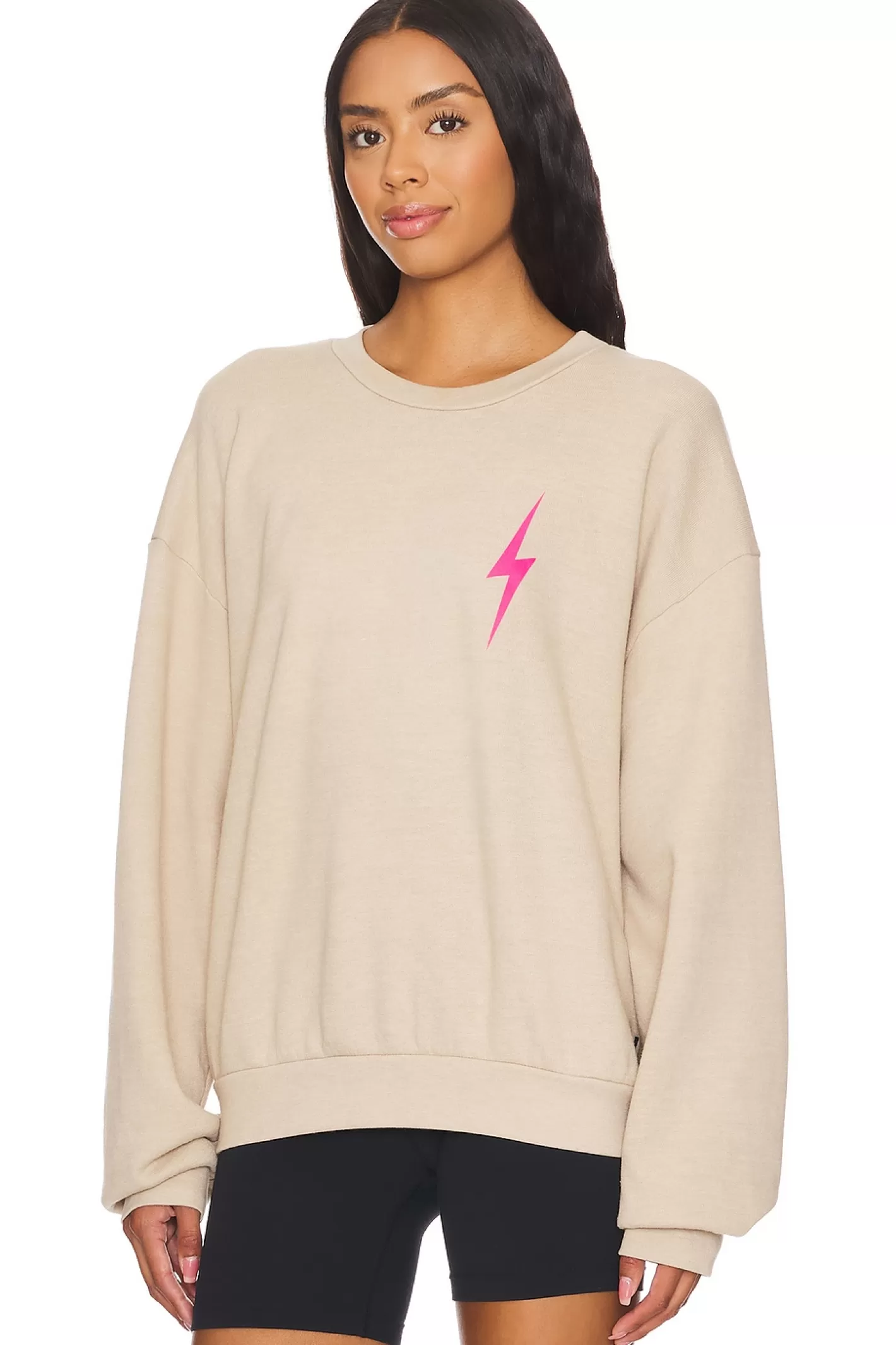 Bolt 2 Relaxed Crewneck Sweatshirt>Aviator Nation Discount