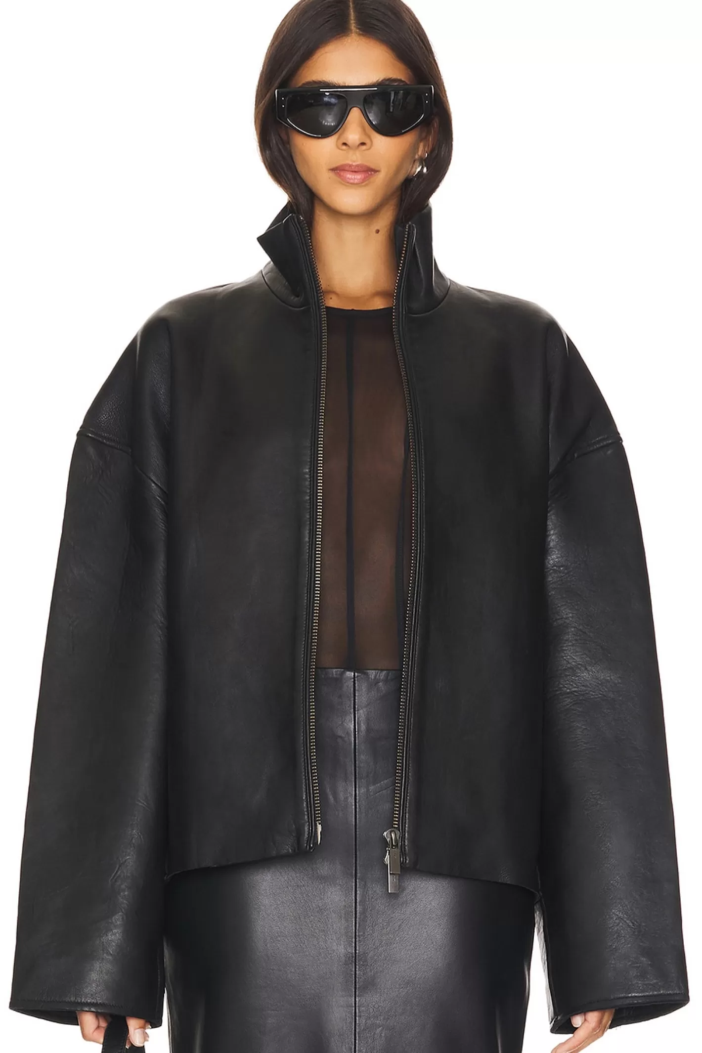 Bonded Leather Jacket>REMAIN Cheap