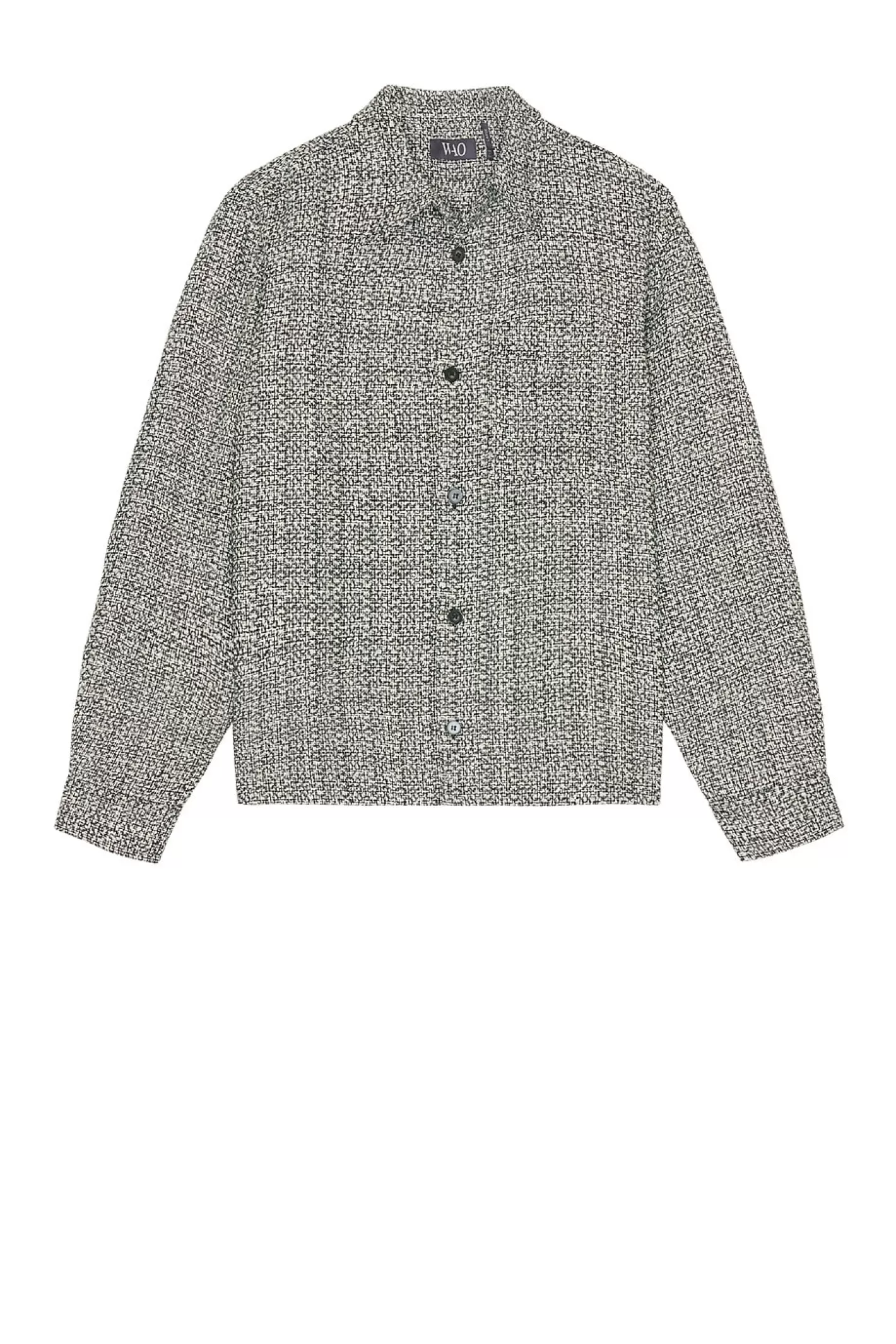 Boucle Tweed Shirt Jacket>WAO Shop