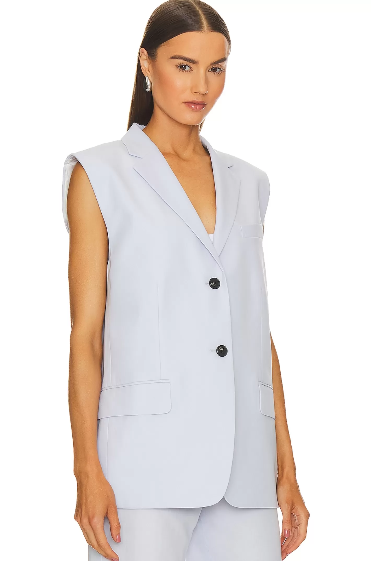 Boxy Oversized Vest>Theory Discount