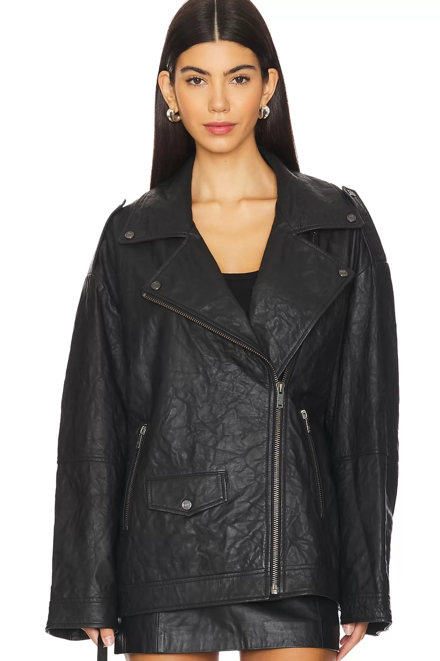 Boyfriend Biker Jacket>One Teaspoon New