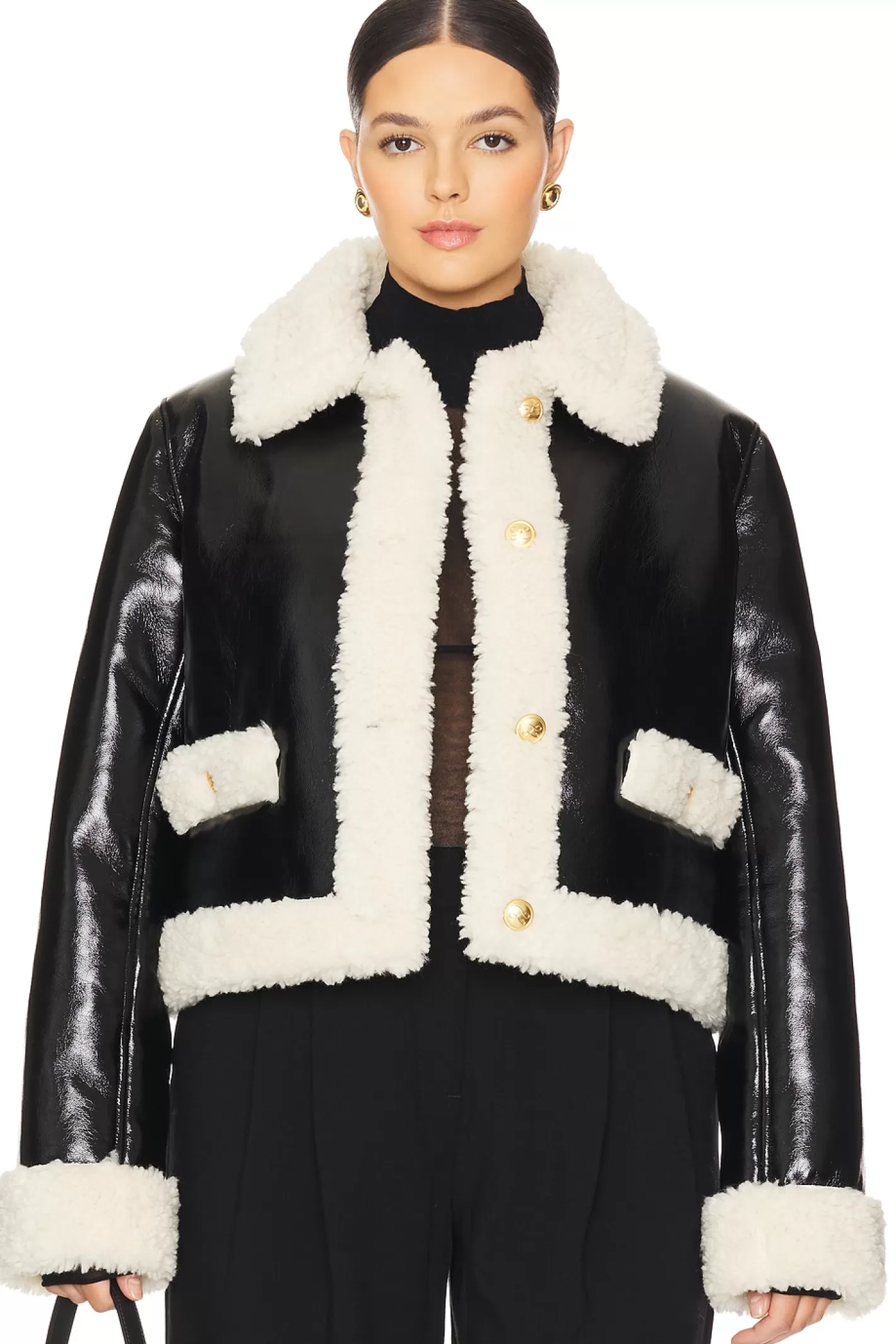 by Marianna Corsica Faux Sherpa Jacket>L'Academie Flash Sale