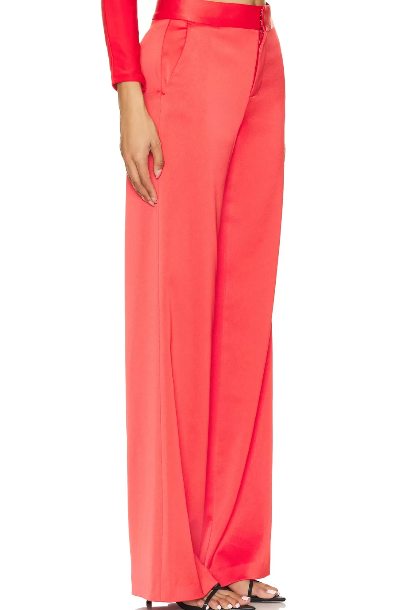 Calvin Wide Leg Trouser>Alice + Olivia Best Sale