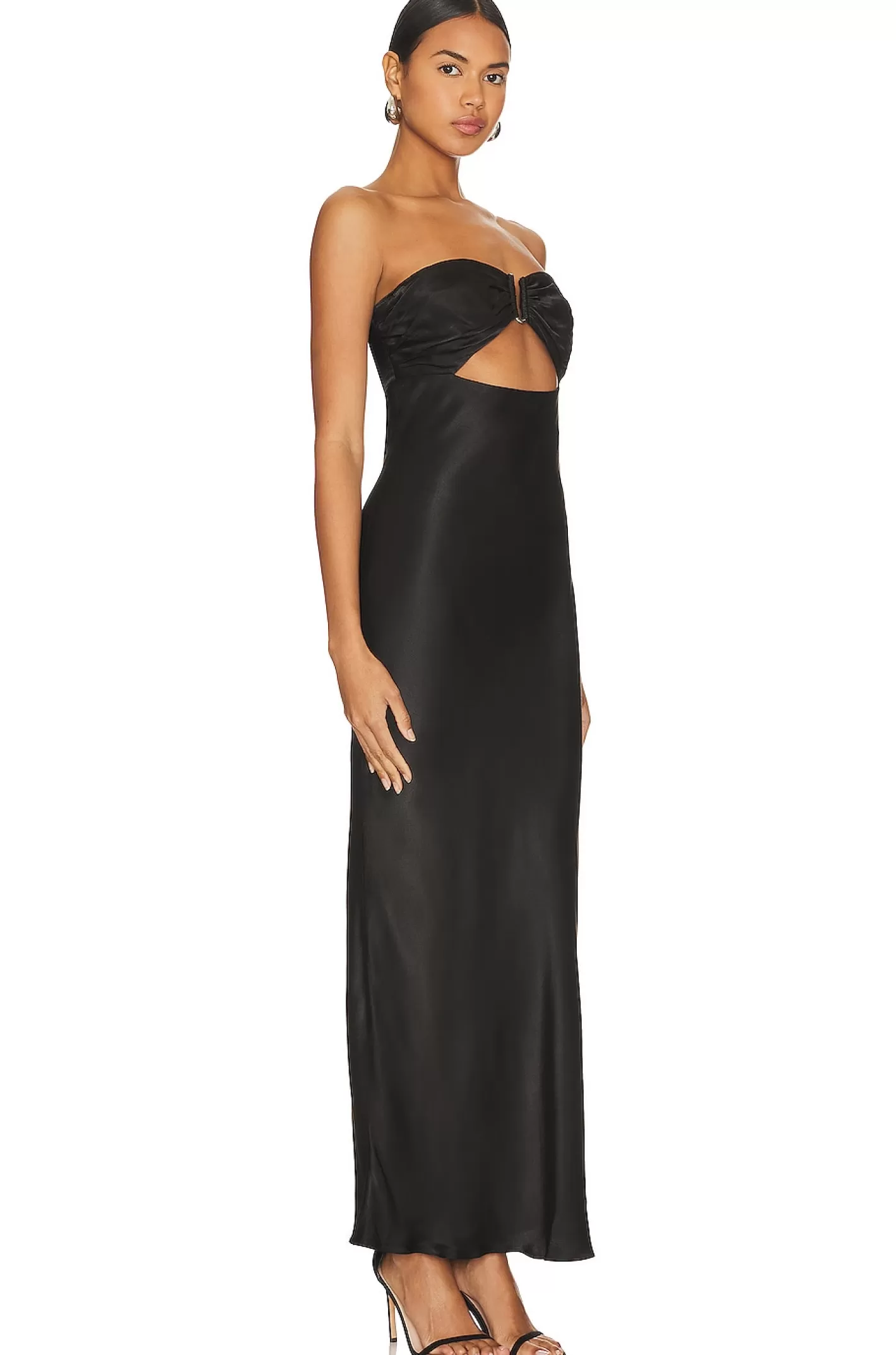 Camille Strapless Cut Out Midi Dress>Shona Joy Hot