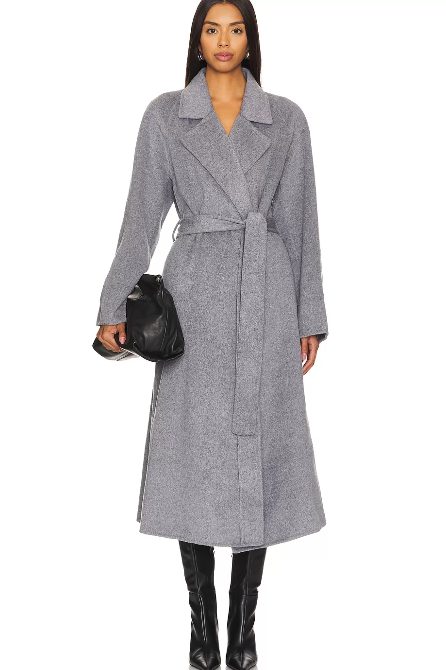 Candice Scarf Double Wool Coat>NICHOLAS Best