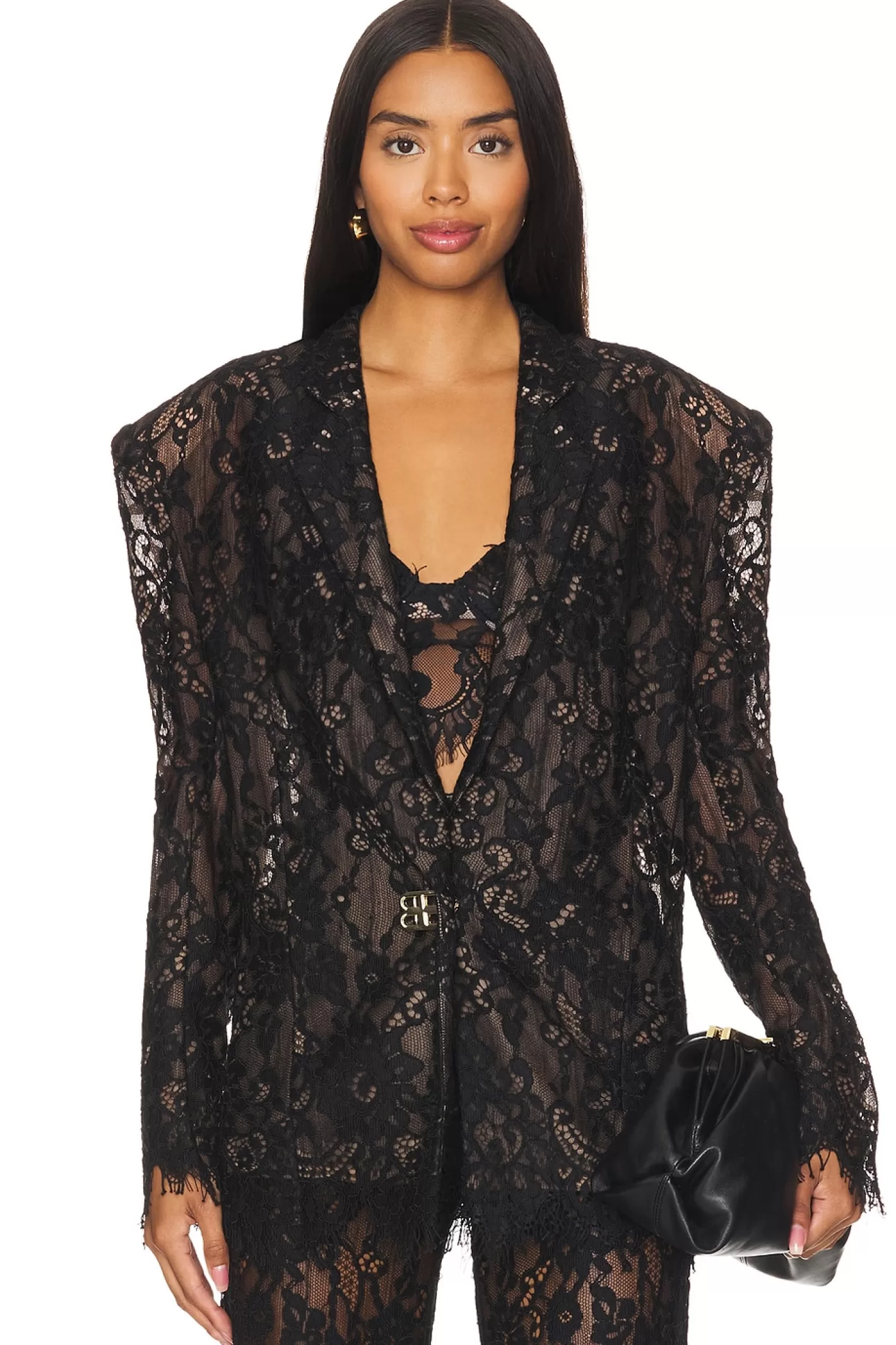 Capri Lace Blazer>Bronx and Banco Hot