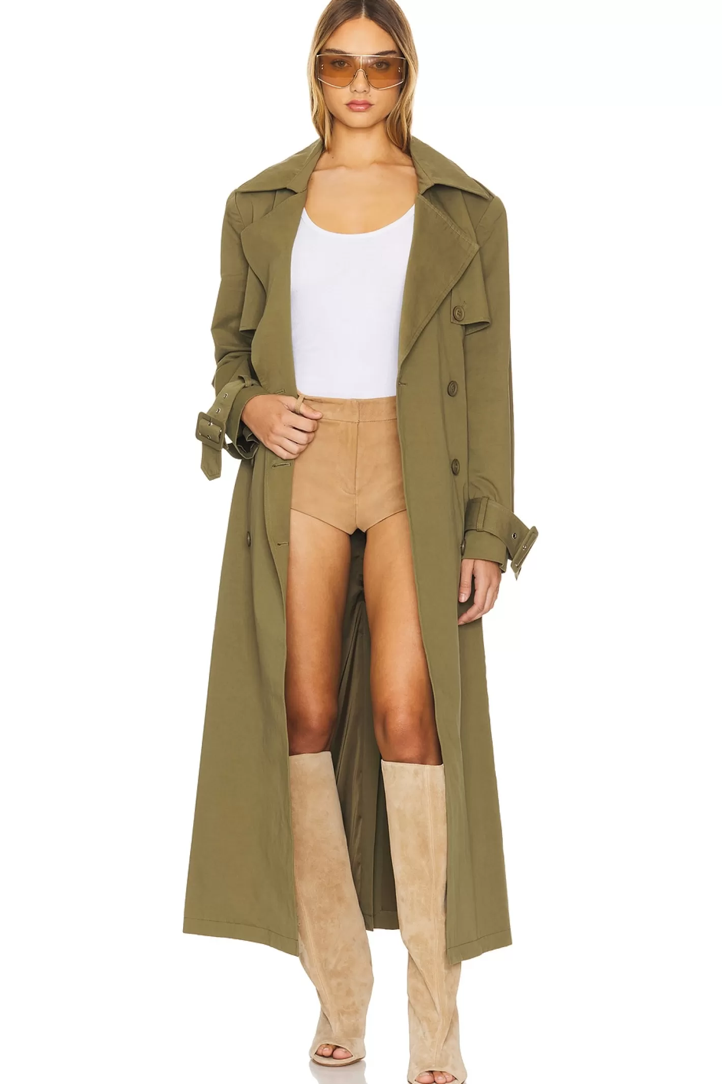 Cargo Trench Coat>AEXAE Fashion