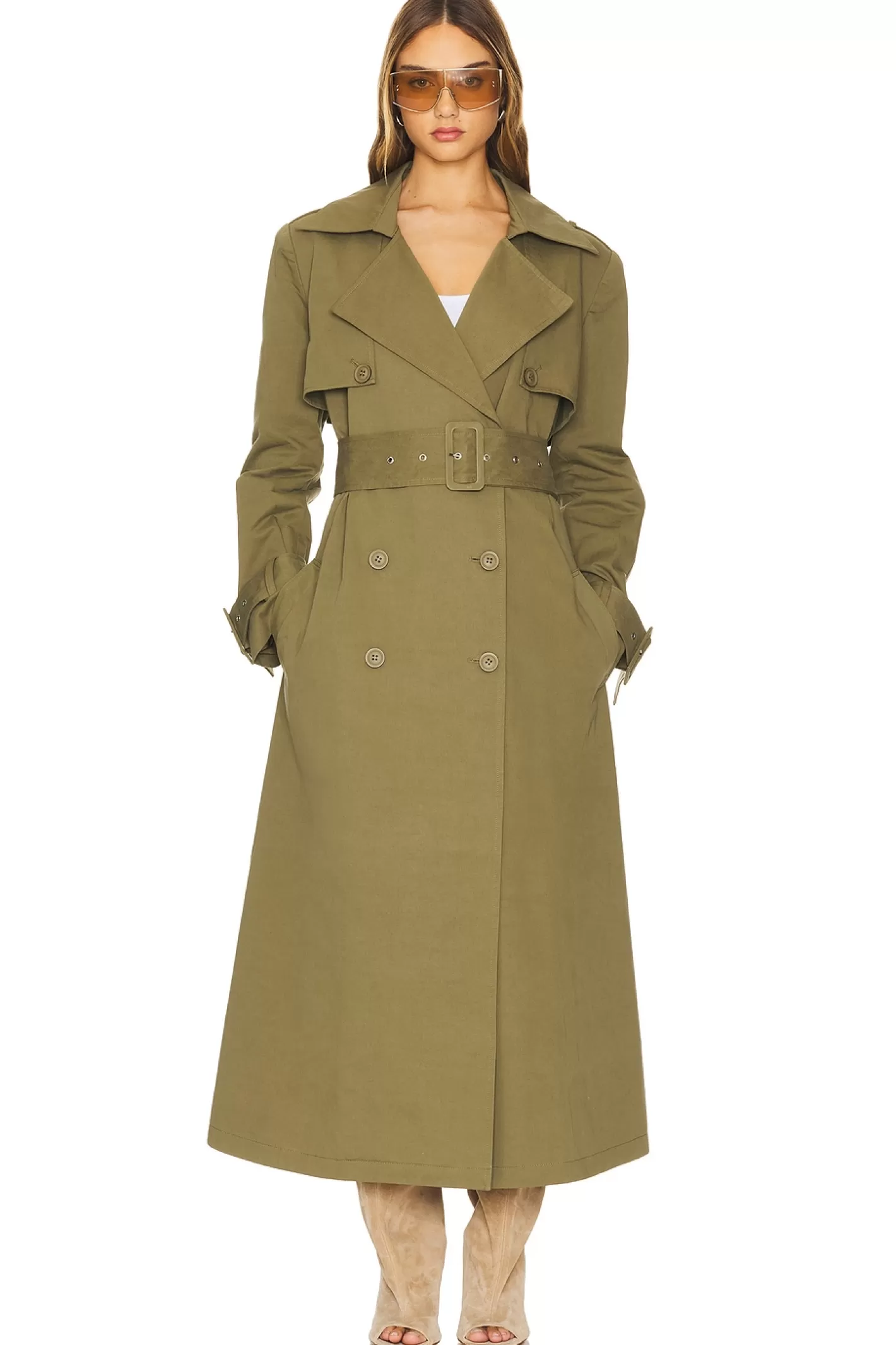 Cargo Trench Coat>AEXAE Fashion