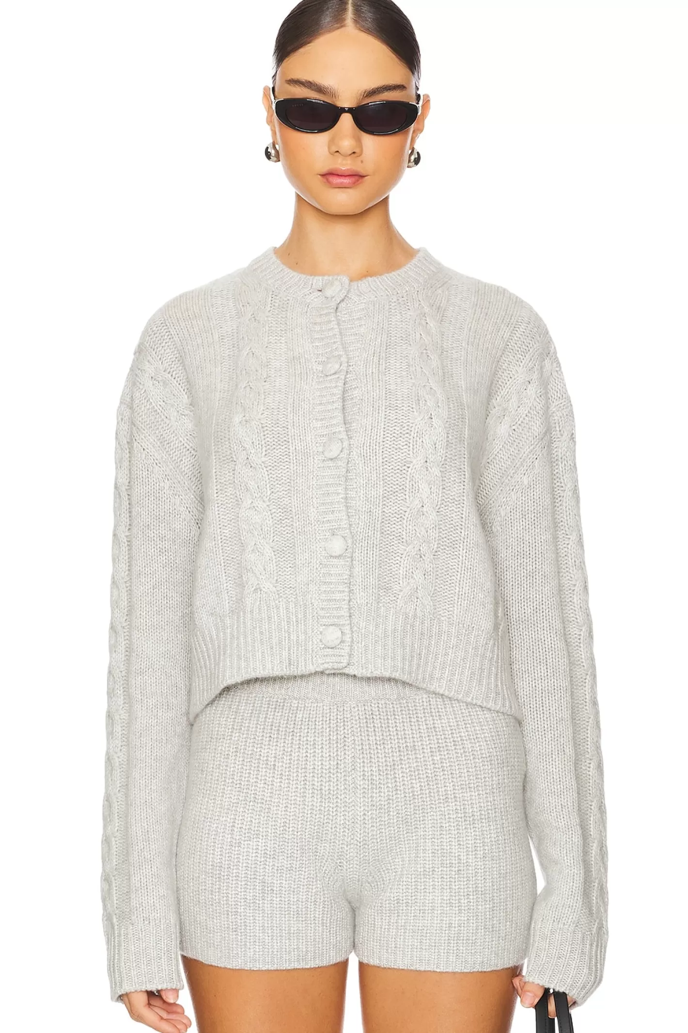 Cashmere Cable Knit Jumper>AEXAE Fashion