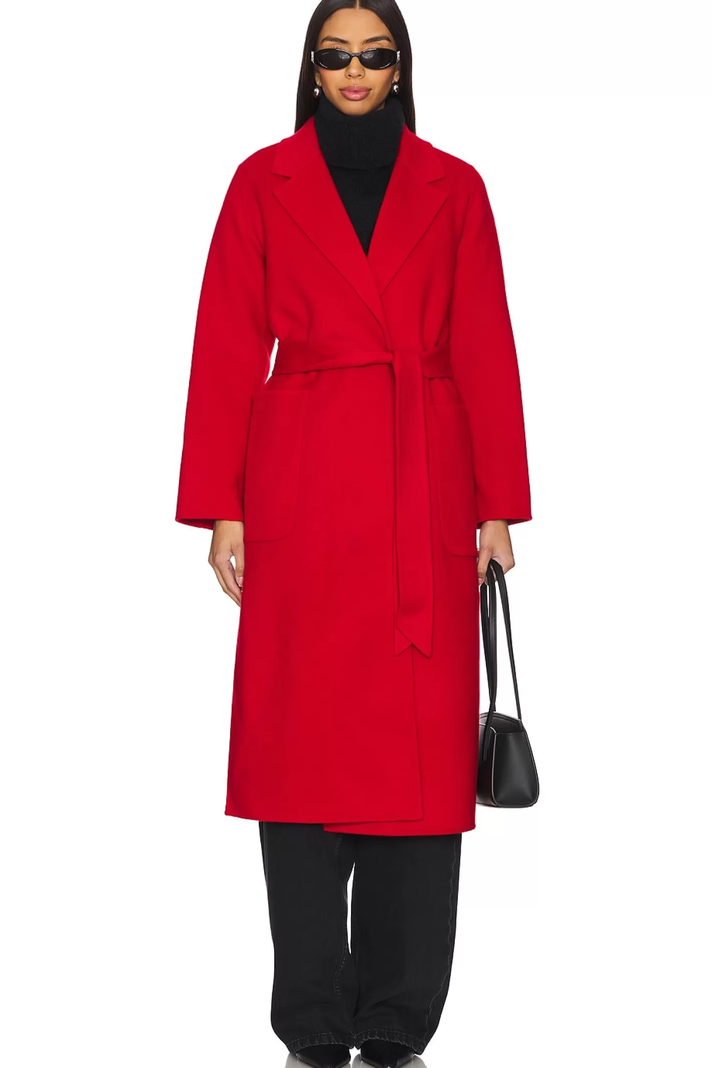 Celia Belted Double Face Coat>Ivy Oak Best Sale