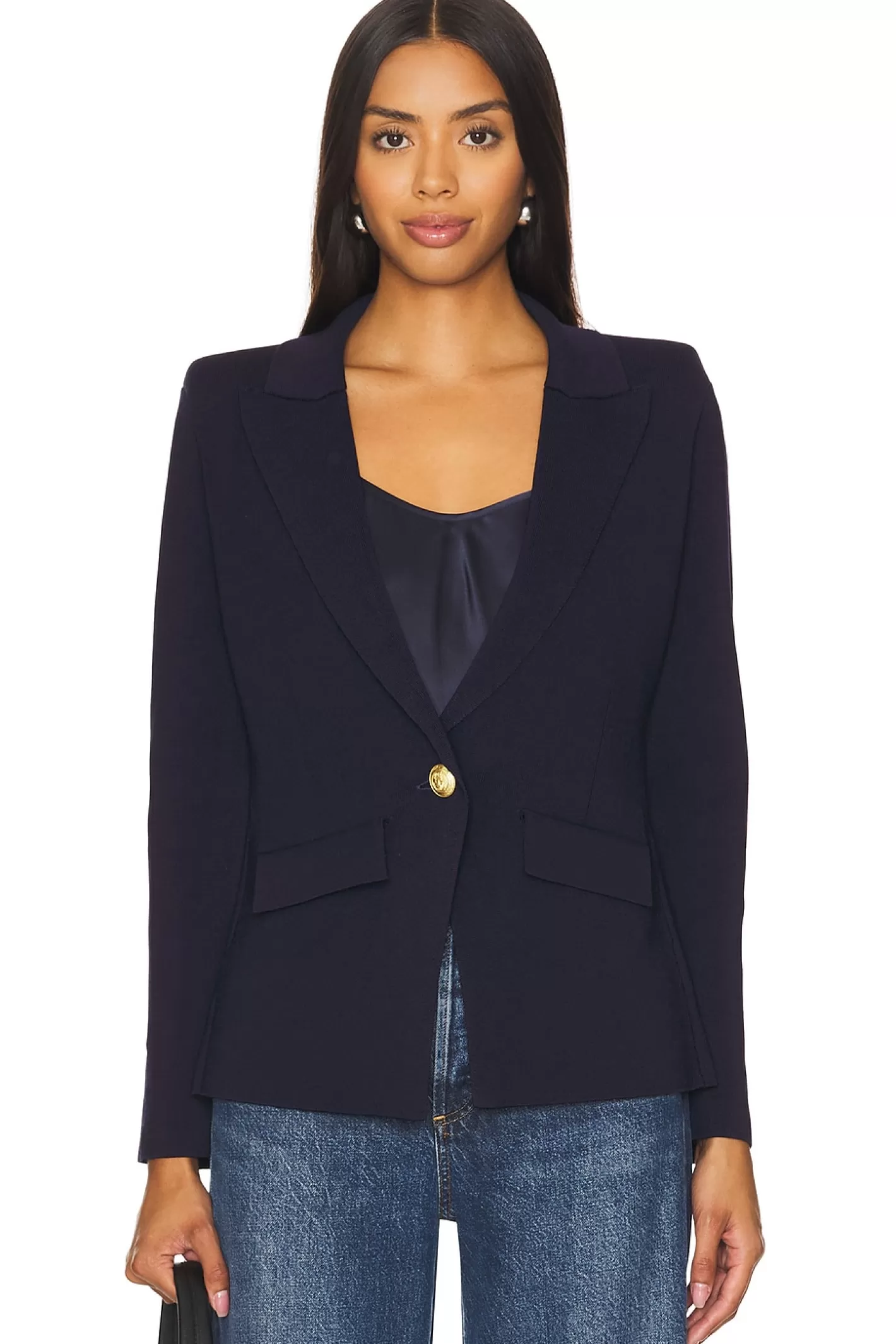 Chamberlain Knit Blazer>L'AGENCE Best Sale