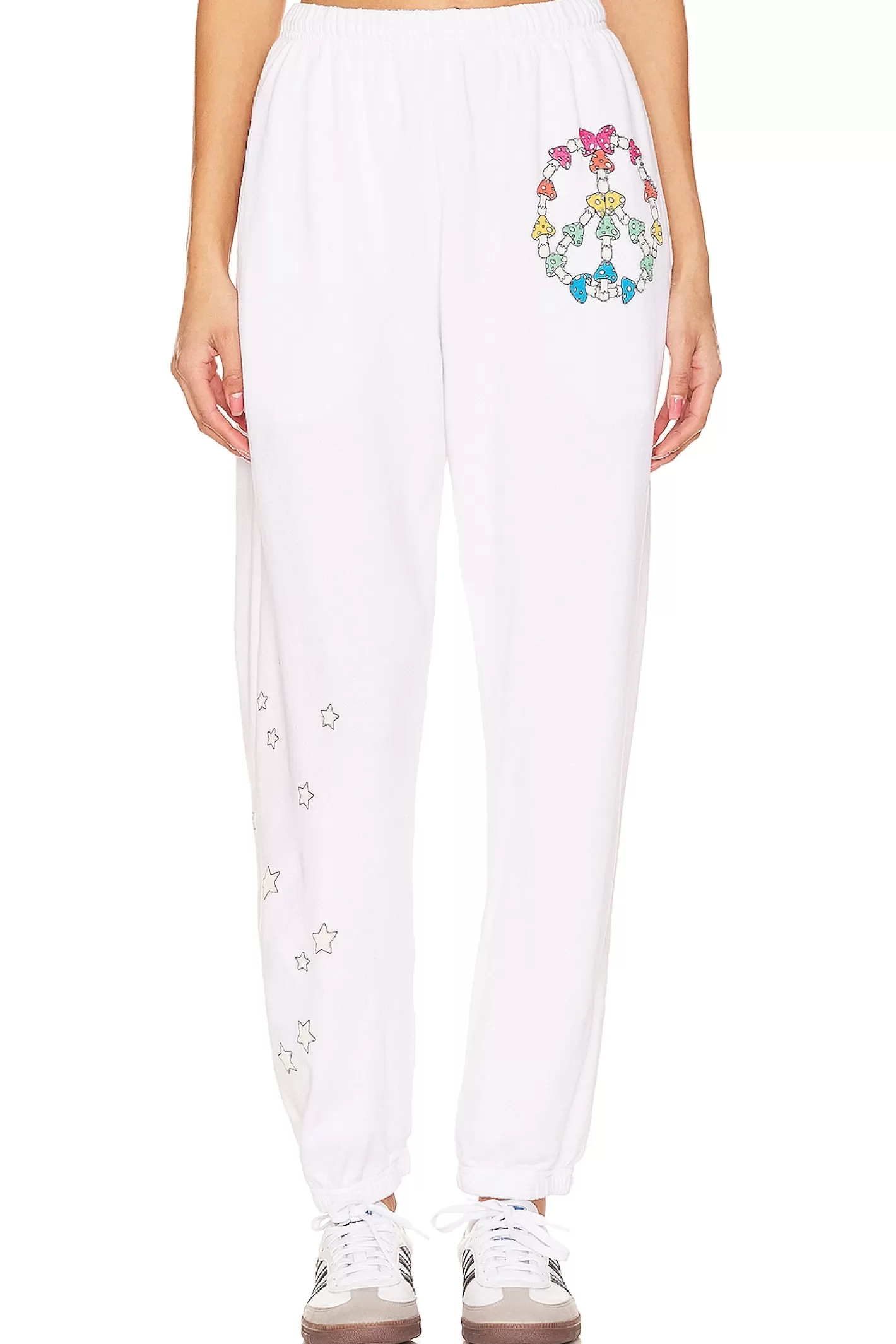 Chantria Mushroom Peace Sweatpants>Lauren Moshi Online