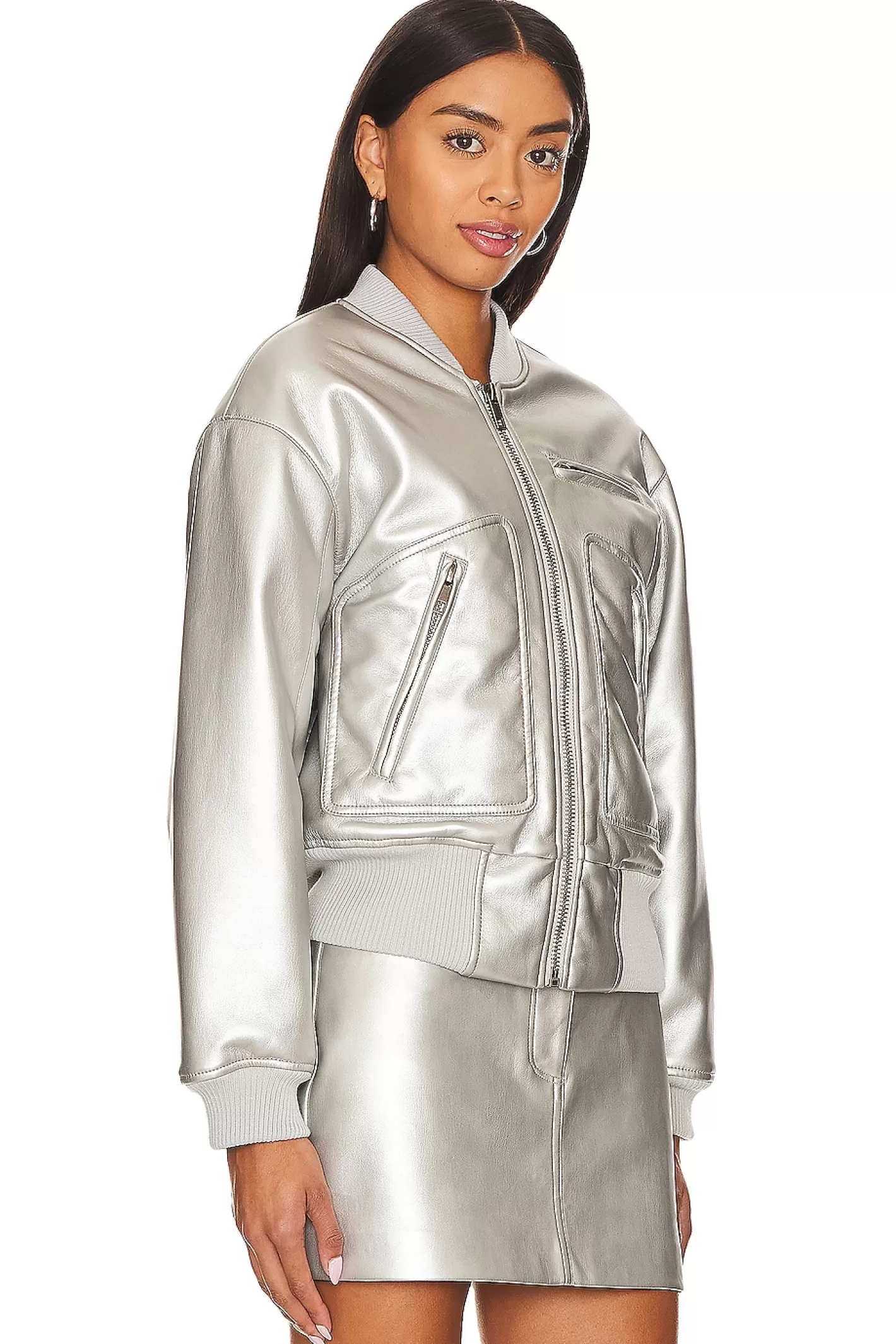 Chaz Metallic Jacket>Apparis Cheap