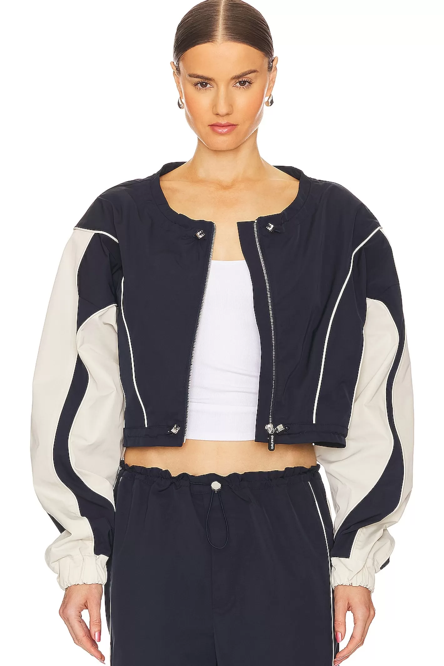 Cinched Bomber Jacket>GRLFRND Sale