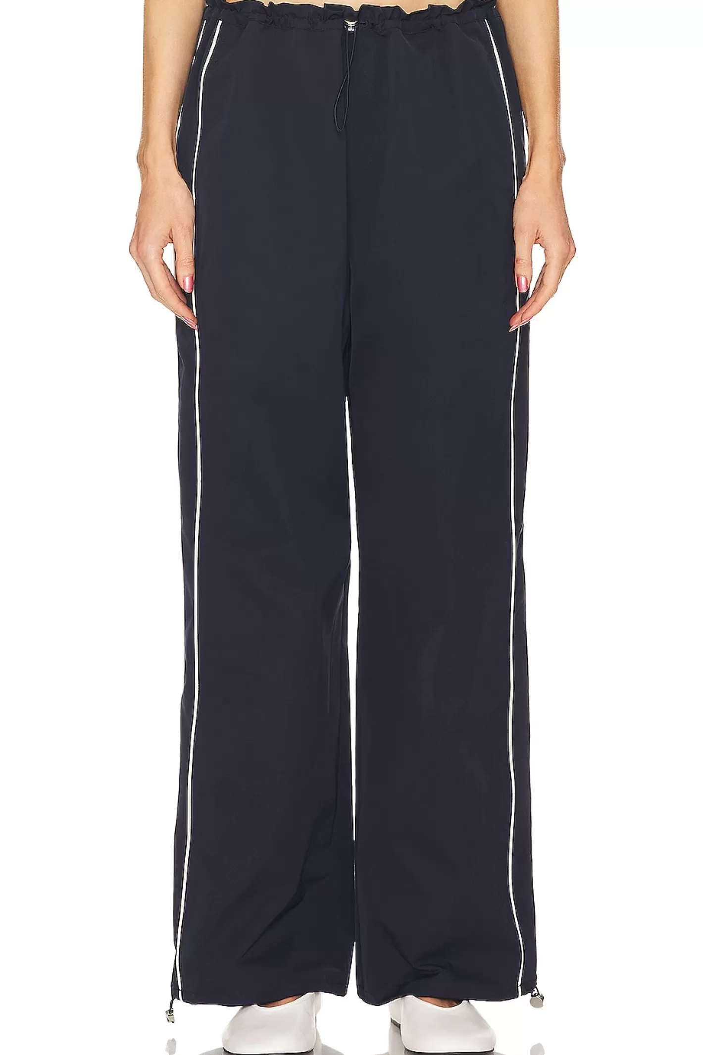 Cinched Waist Wide Leg Pant>GRLFRND New