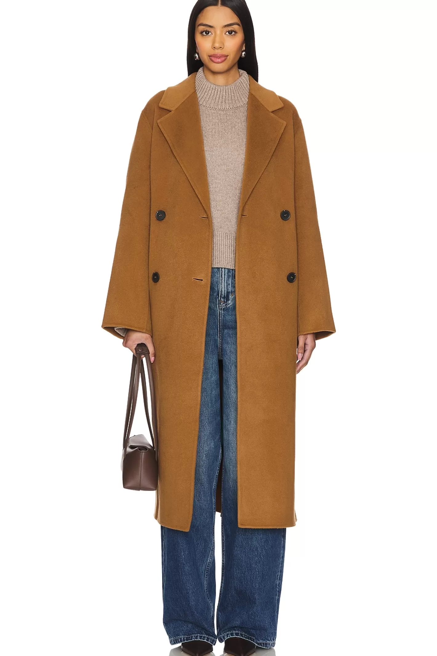 Clara Double Breasted Oversized Coat>Ivy Oak Shop