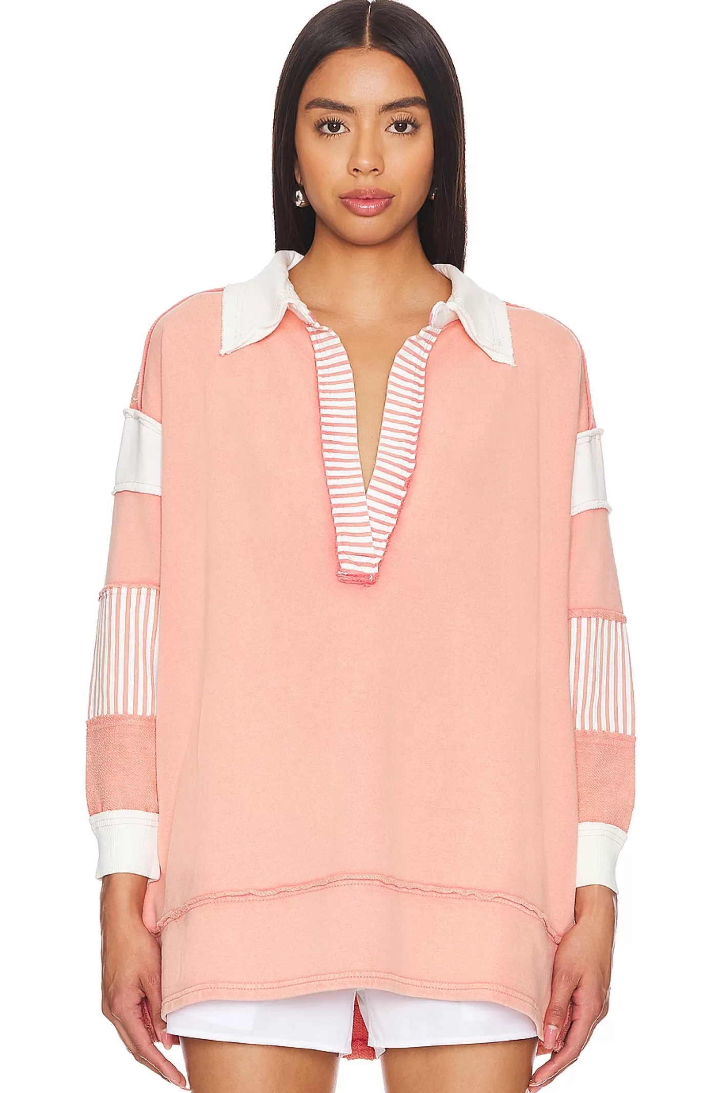 Clean Prep Polo>Free People Cheap