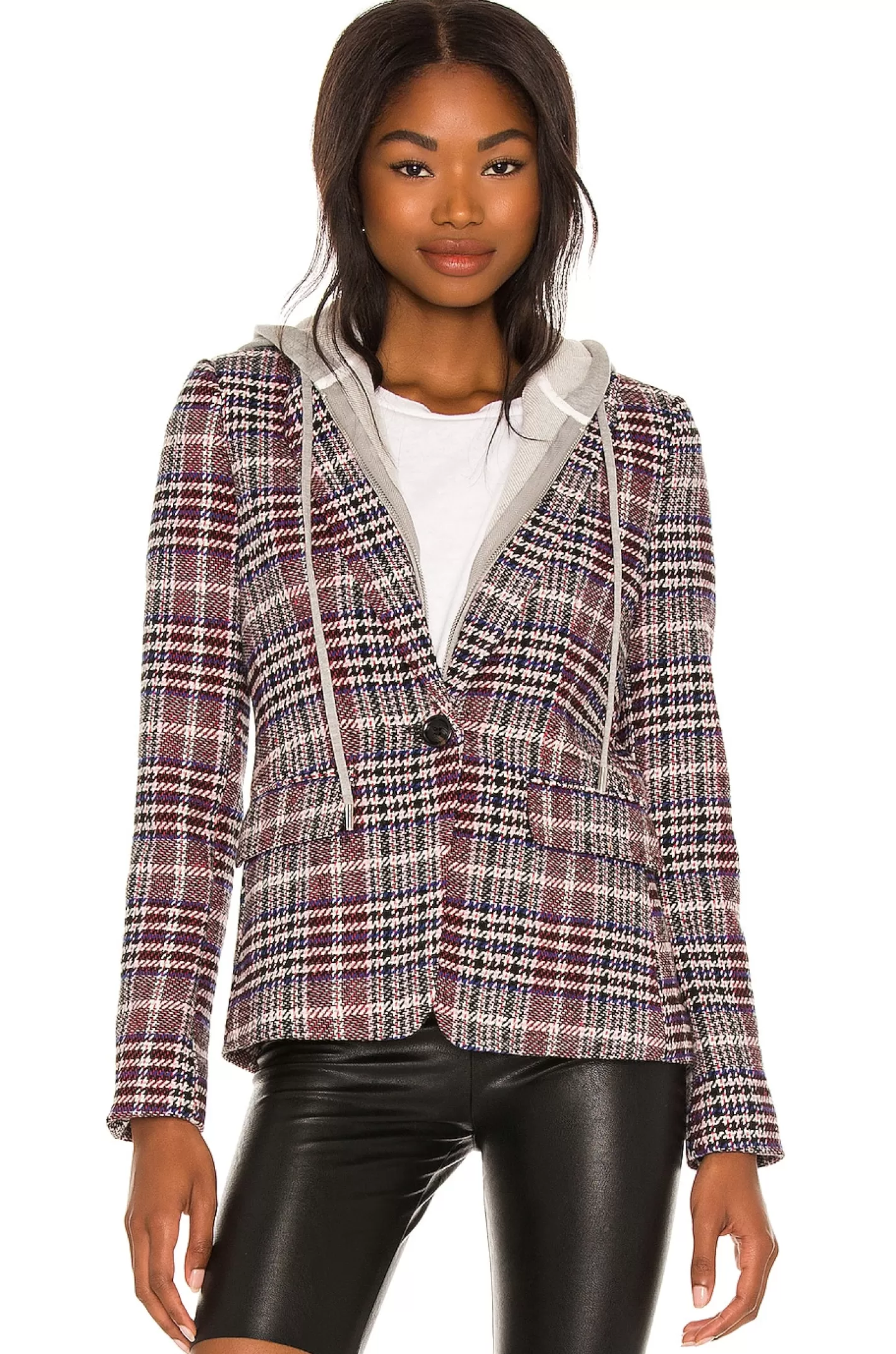 Coco Plaid Blazer>Central Park West Sale