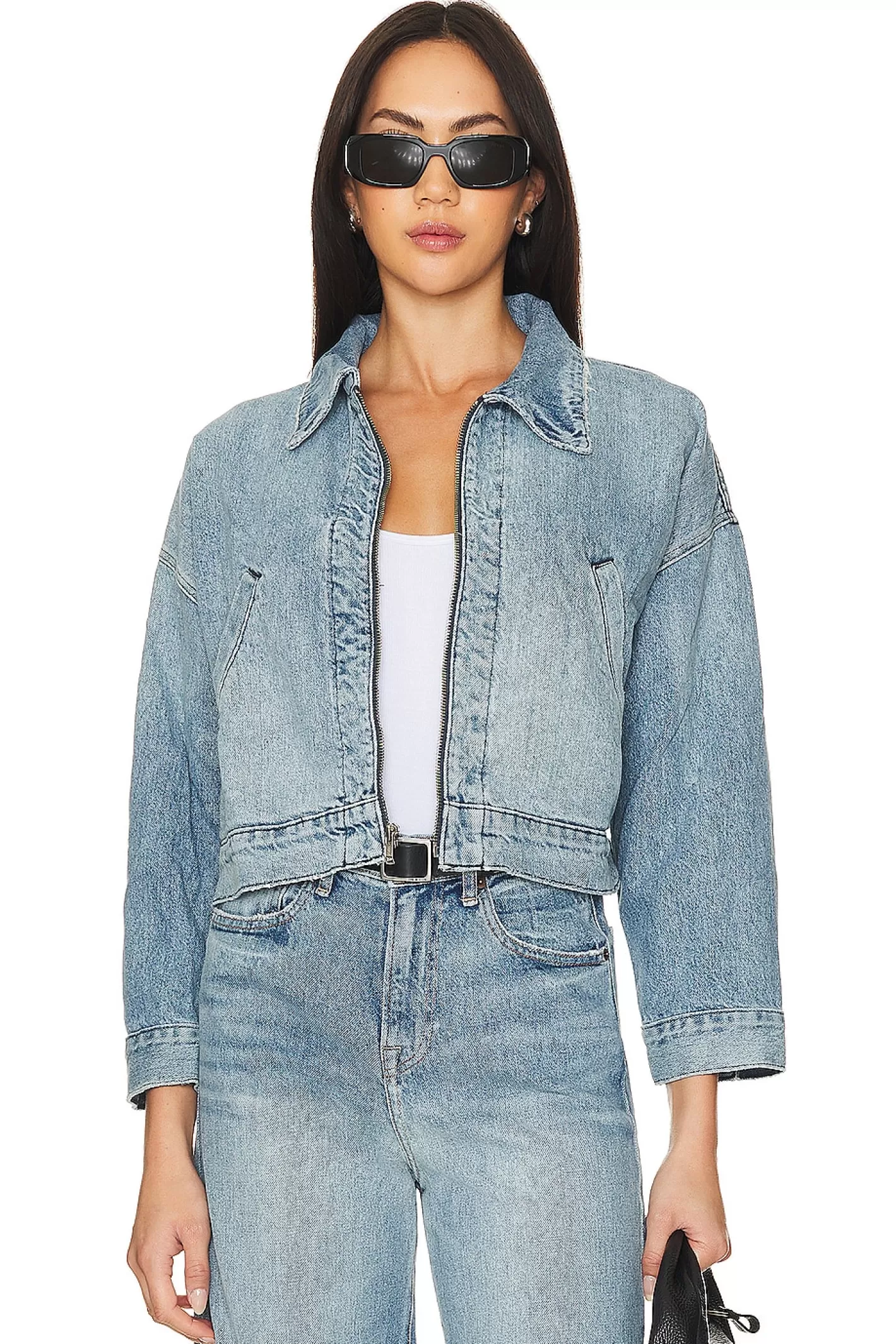 Conway Zip Denim Jacket>NSF Fashion