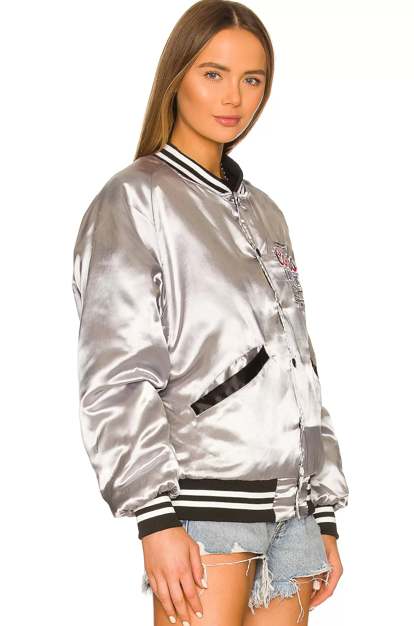 Coors Light Official Nylon Bomber Jacket>The Laundry Room Shop