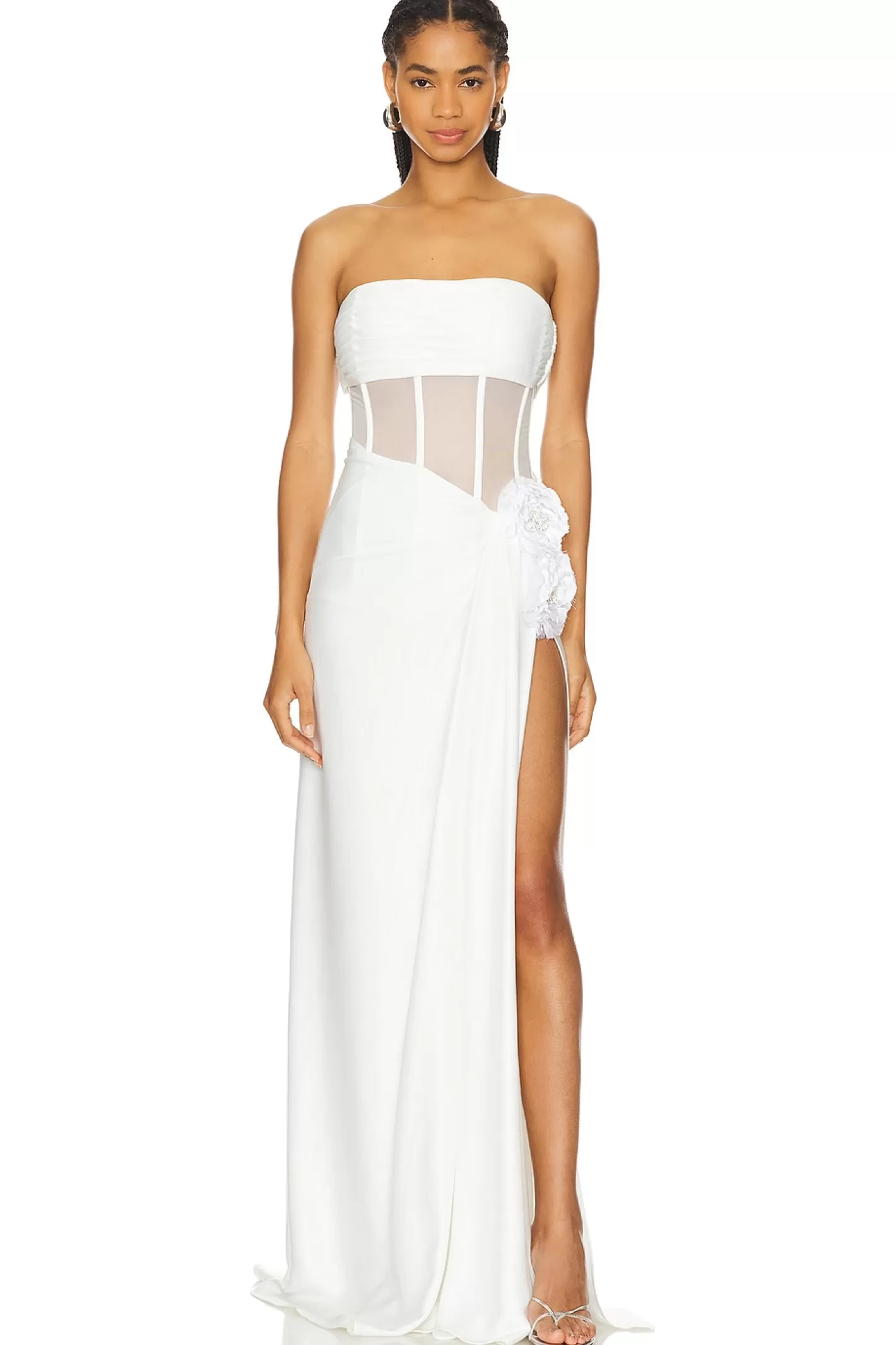 Cora Strapless Blanc Dress>Bronx and Banco Best